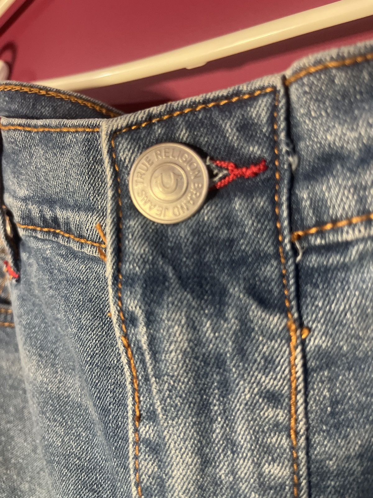 True Religion Brand new true religion biker jeans Size US 33 - 7 Thumbnail