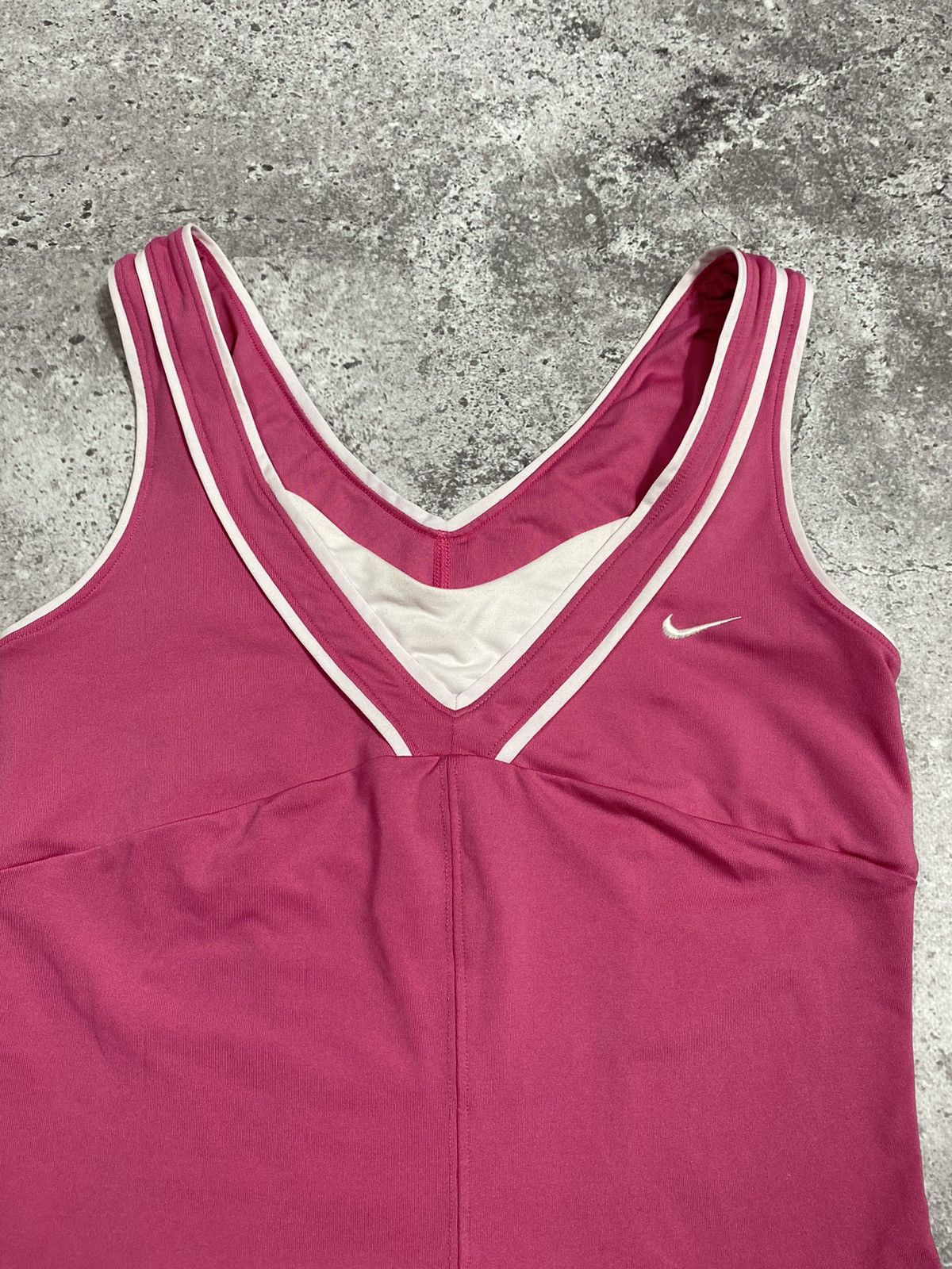 Nike × Vintage Vintage NIKE Tennis pink Size S / US 4 / IT 40 - 3 Thumbnail