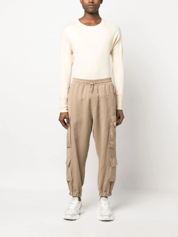 Balmain BNWT SS23 BALMAIN BEIGE CARGO PANTS 52 Size US 36 / EU 52 - 19 Thumbnail