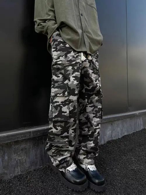 Japanese Brand Kuroda x Ahata Niche Premium Casual Camouflage Trousers Size US 32 / EU 48 - 6 Thumbnail