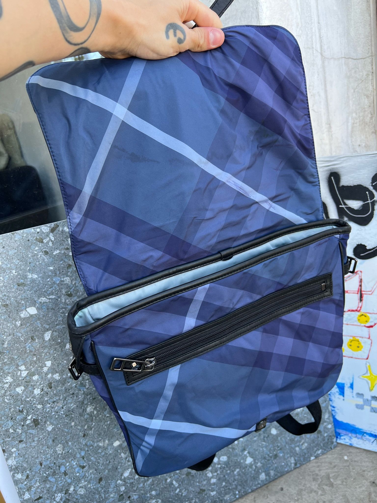 Burberry × Vintage Authentic Burberry Nova Check Backpack Size ONE SIZE - 16 Thumbnail