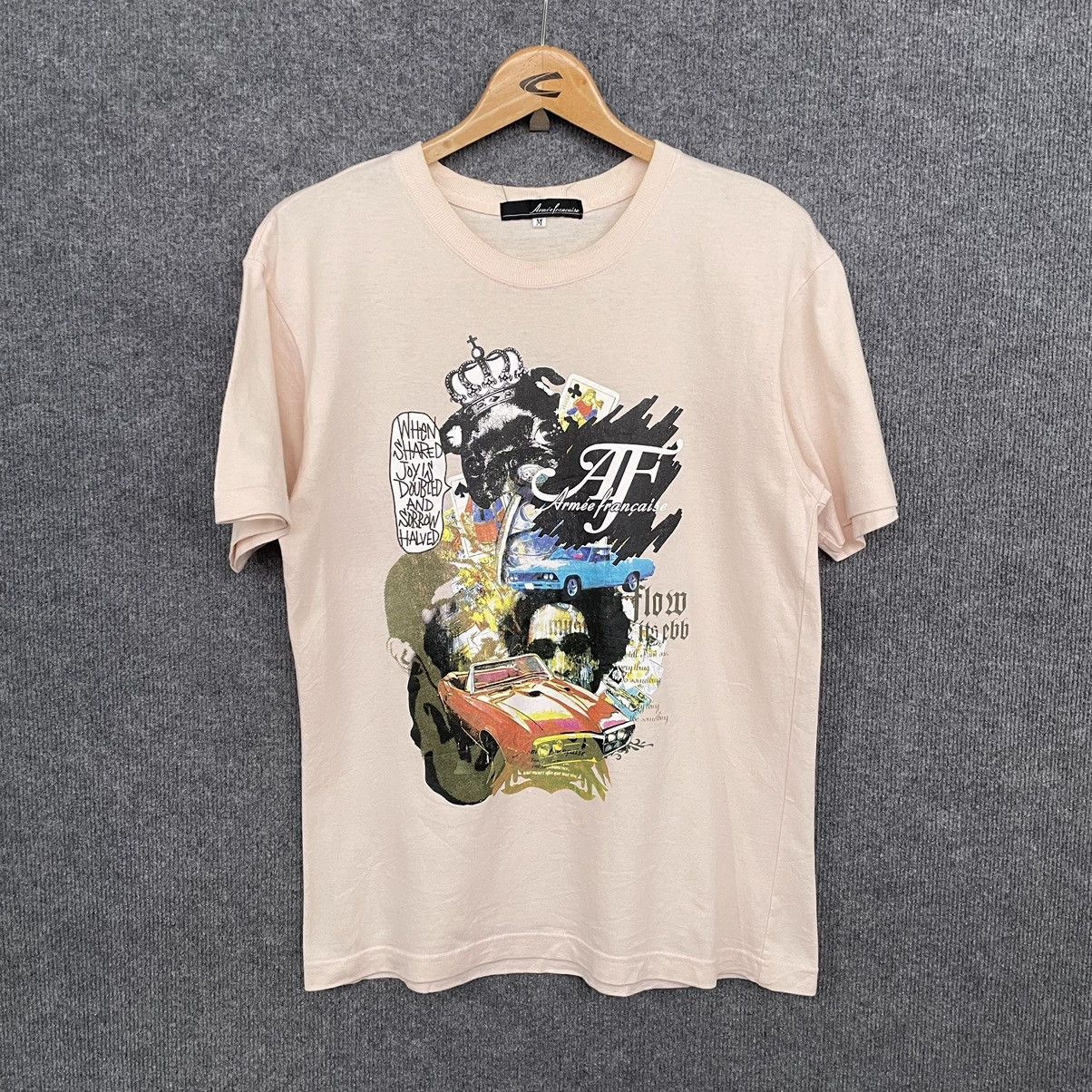 Japanese Brand Armee Francaise Affliction Cyber Gothic Stussy Style Skater Size US M / EU 48-50 / 2 - 1 Thumbnail