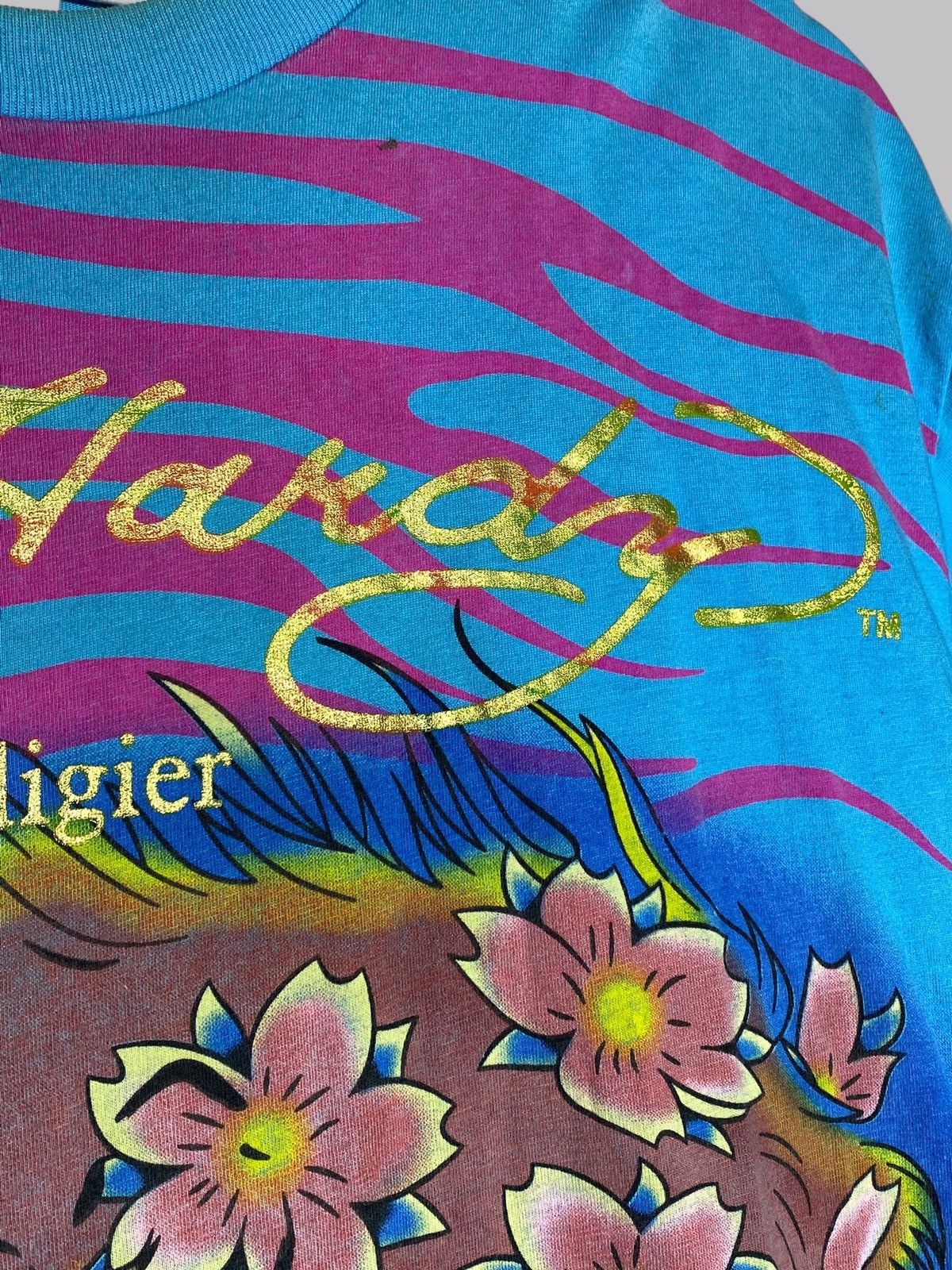 Japanese Brand × Vintage Vintage Ed Hardy Christian Audigier Overprint Y2k T-shirt Size US L / EU 52-54 / 3 - 9 Thumbnail