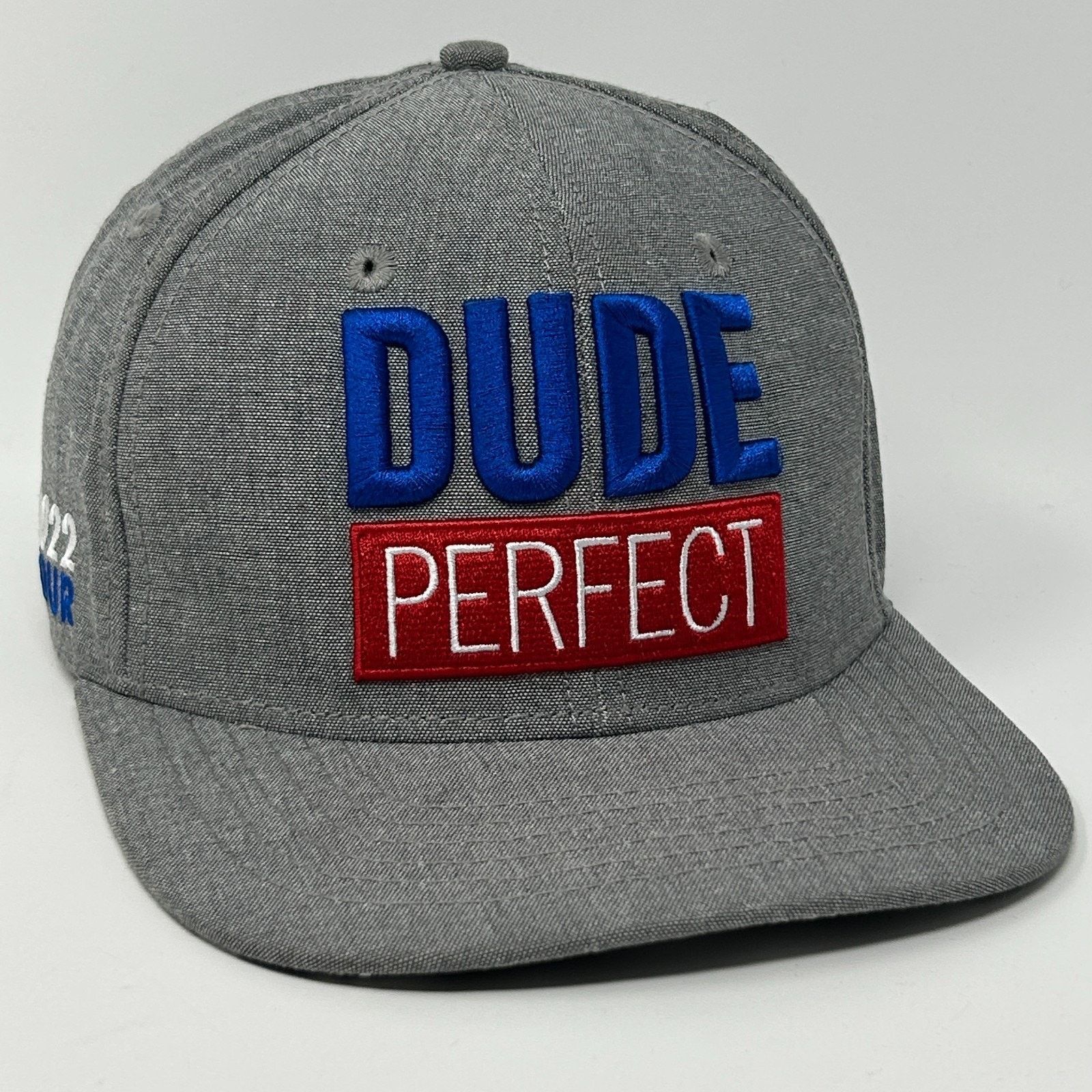 Other Dude Perfect 2022 Tour Hat Baseball Cap YouTube 6 Panel Size ONE SIZE - 1 Thumbnail