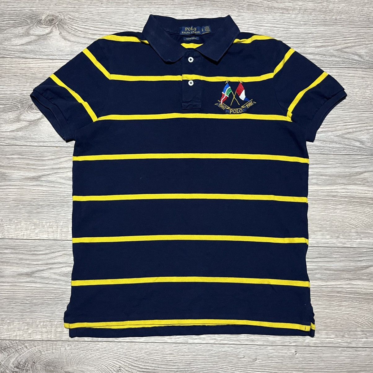 POLO Ralph Lauren BARCELONA ポロシャツ L Classic Fit Barcelona Mesh Polo Shirt
