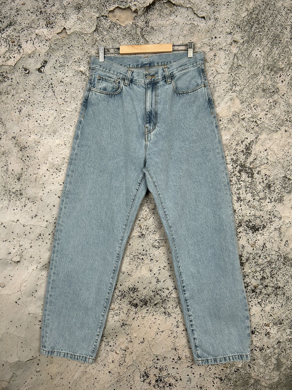 Carhartt Carhartt WiP Landon Pant Light Blue Baggy Denim Jeans Skate Size US 28 / EU 44 - 1 Thumbnail