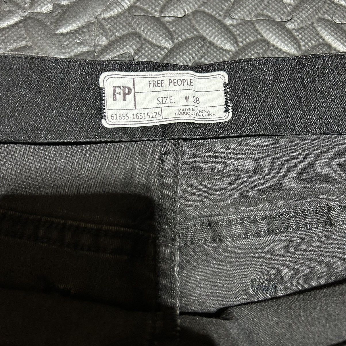 Free People Free People Womens Size 28 Flare Grey Black Pants Pull On Size 28" / US 6 / IT 42 - 2 Thumbnail