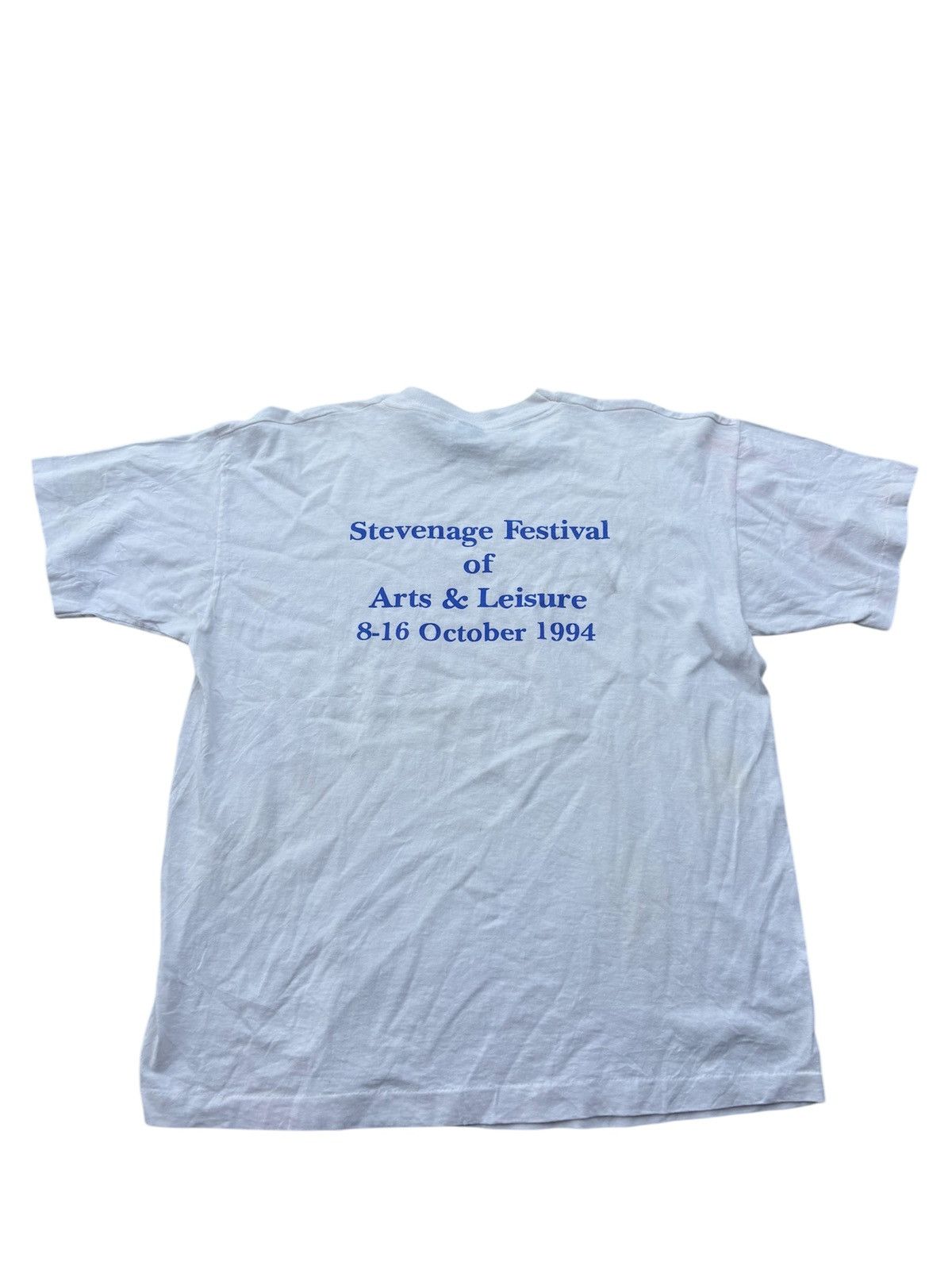 Vintage Vintage Stevenage Festival Of Art & Leisure Tshirt Size US XL / EU 56 / 4 - 2 Thumbnail
