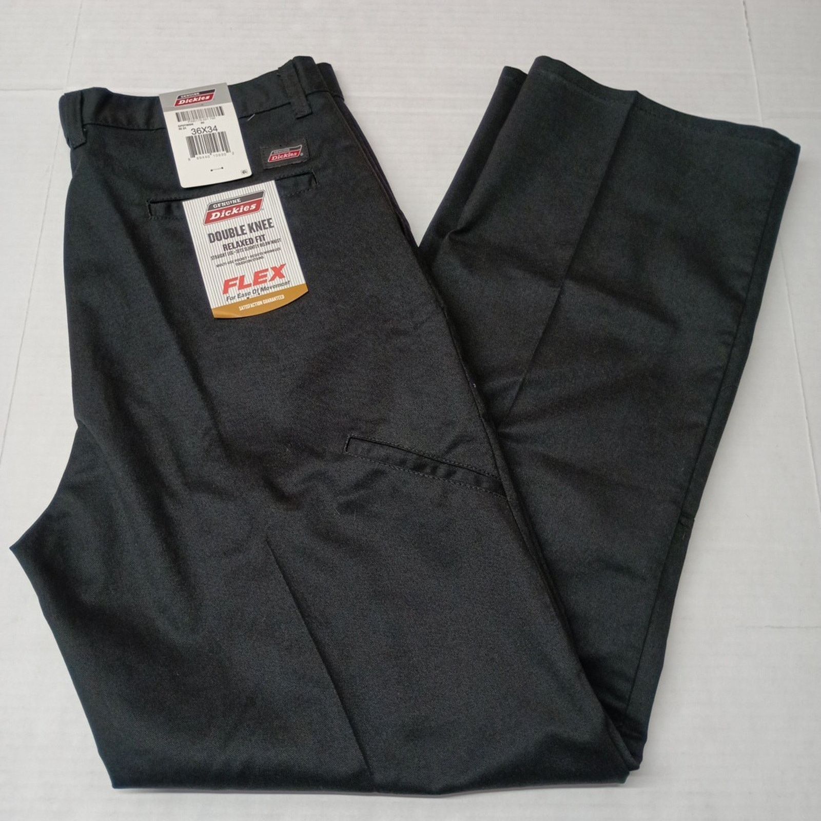 Dickies Dickies Relaxed Fit Double Knee Work Pants Men's 36x34 Black Size US 36 / EU 52 - 1 Thumbnail