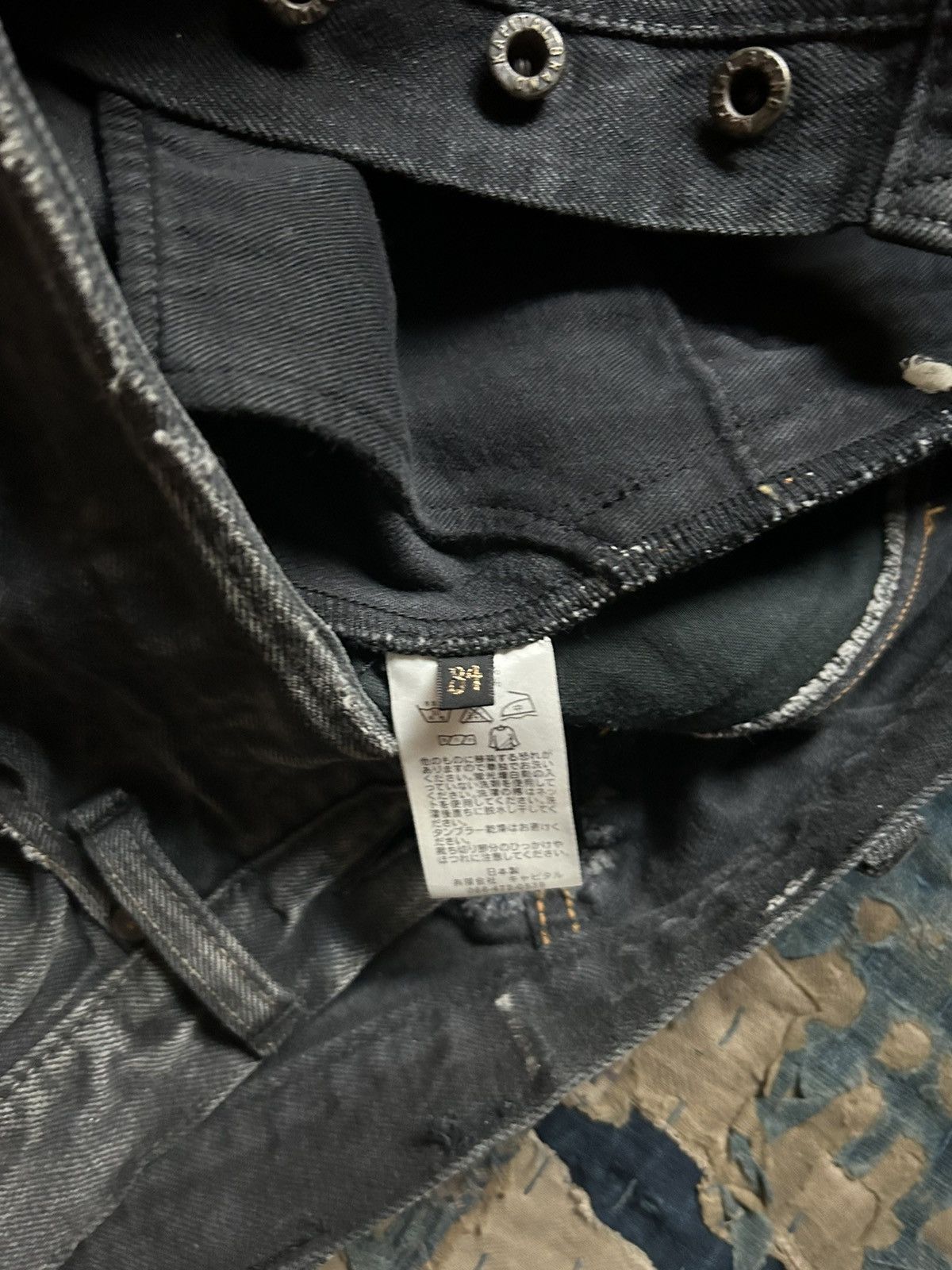 Kapital × Kapital Kountry Kapital Kountry Denim Thunderbird short pants Size US 32 / EU 48 - 10 Thumbnail