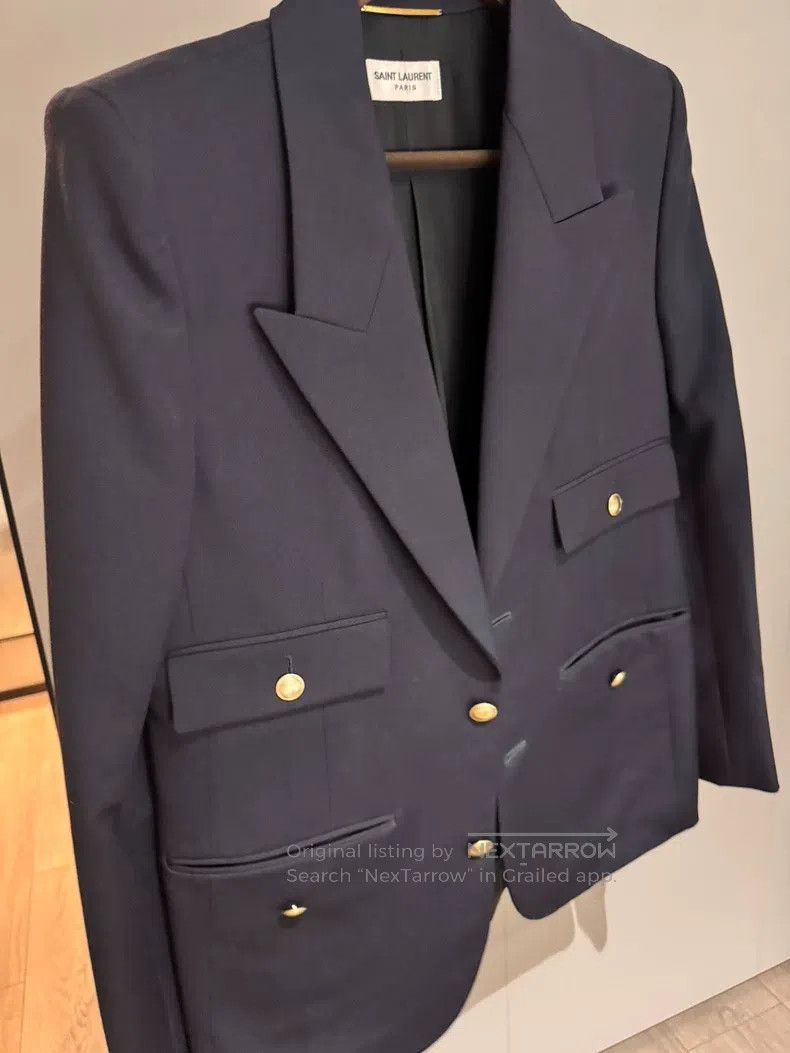 Saint Laurent Paris Saint Laurent Paris jacket Size S / US 4 / IT 40 - 2 Thumbnail