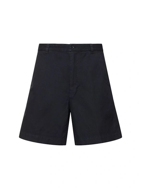 Aspesi o1lsvrm0425 Linen Shorts in Black Size US 34 / EU 50 - 3 Thumbnail