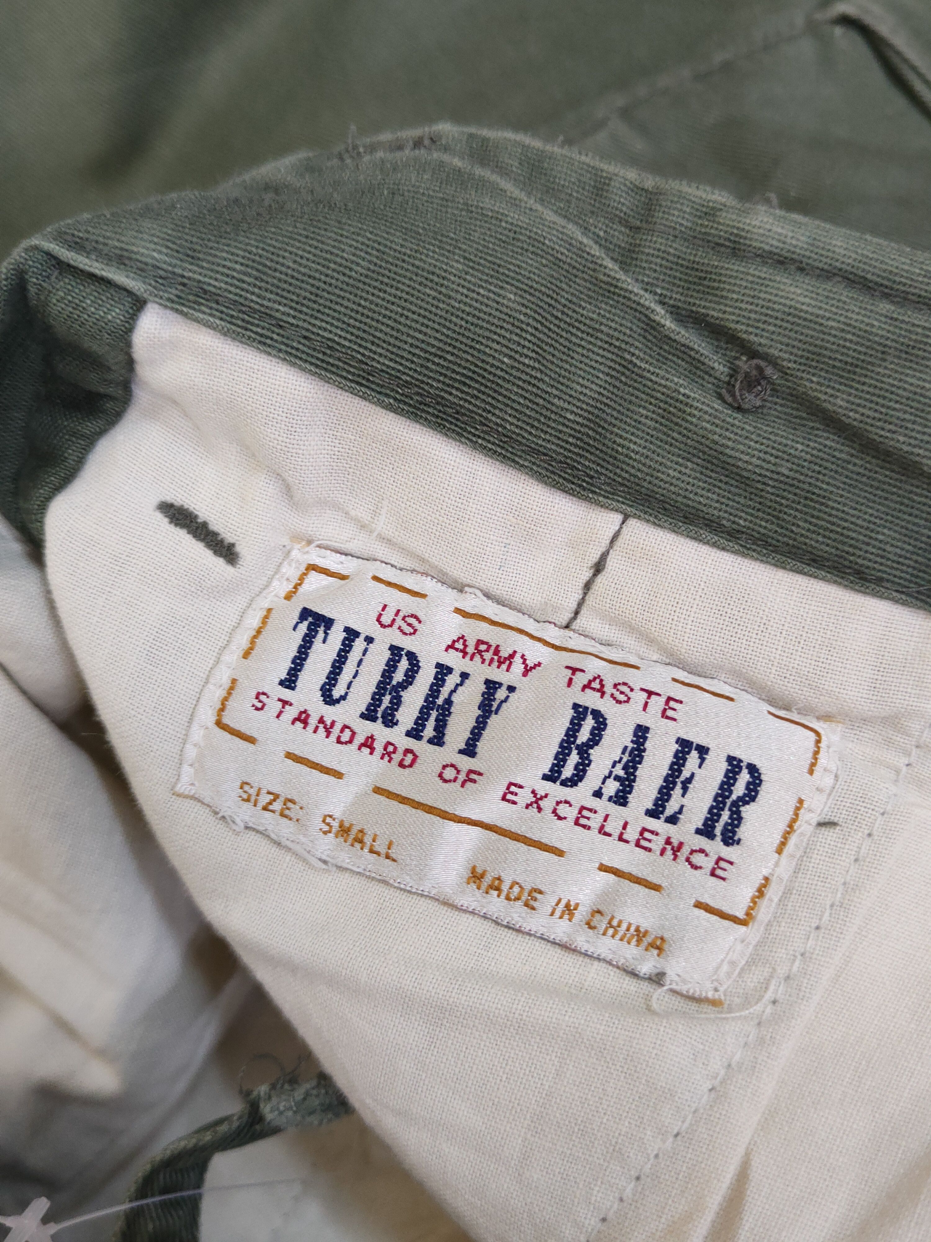 Japanese Brand Turky Baer Multipocket army Tactical Cargo Pants #W 1782 Size US 29 - 15 Thumbnail