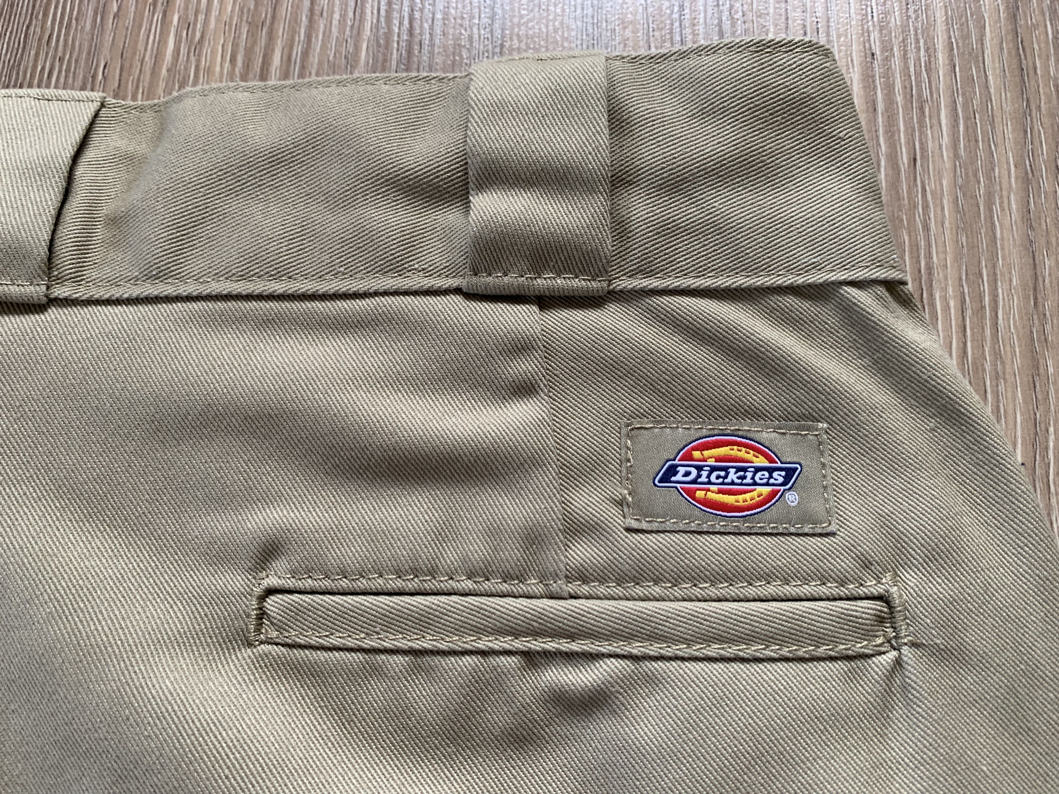 Dickies × Vintage Dickies Beige Unisex Classic Pants Trousers Size US 27 - 6 Thumbnail