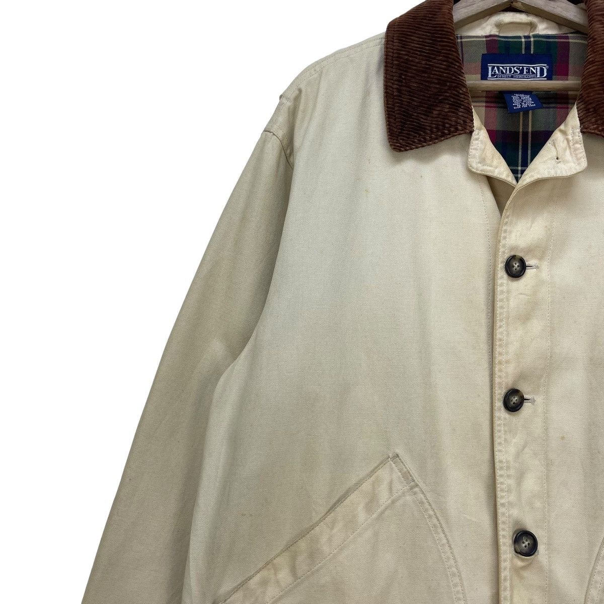 Carhartt 🔥Vintage Land End Chore Jacket Size US M / EU 48-50 / 2 - 4 Thumbnail