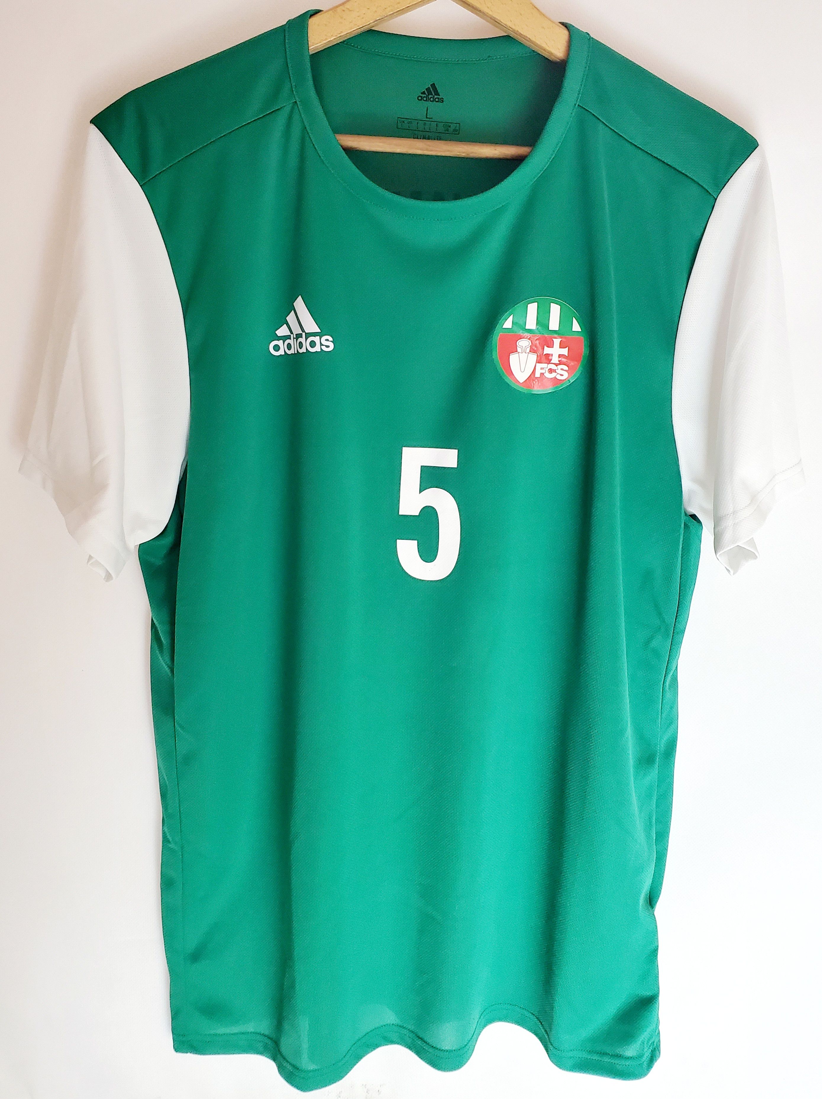 Adidas FC Schwamendingen adidas jersey # 5 M.BABIC L Size US L / EU 52-54 / 3 - 1 Thumbnail