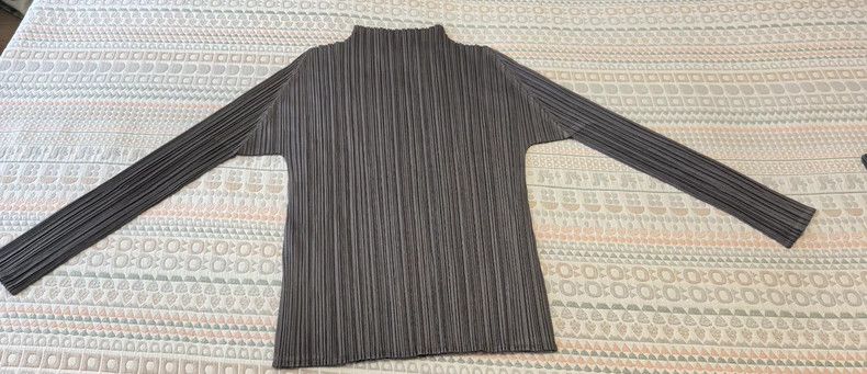 Issey Miyake issey miyake size:3 Dark grey pleated coat Size XXS / US 00 / IT 34 - 2 Thumbnail