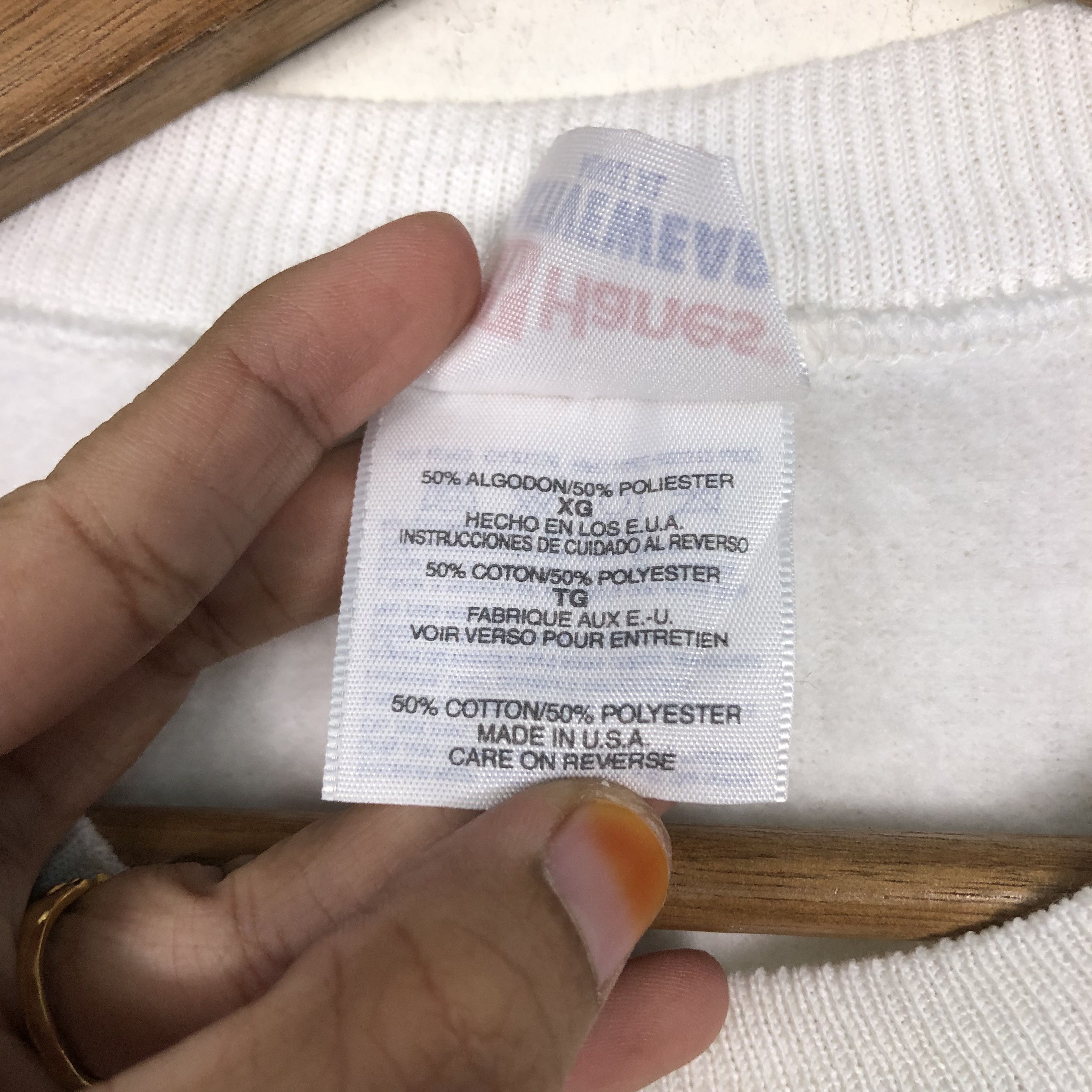 Vintage 📌Vintage Sweatshirt North American Title Company Usa Size US XL / EU 56 / 4 - 15 Thumbnail
