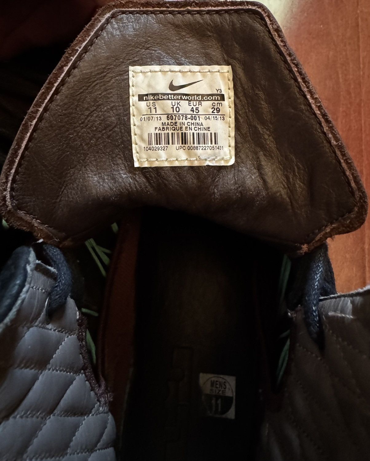 Nike LeBron 10 (X) EXT Black Suede Size US 11 / EU 44 - 5 Thumbnail