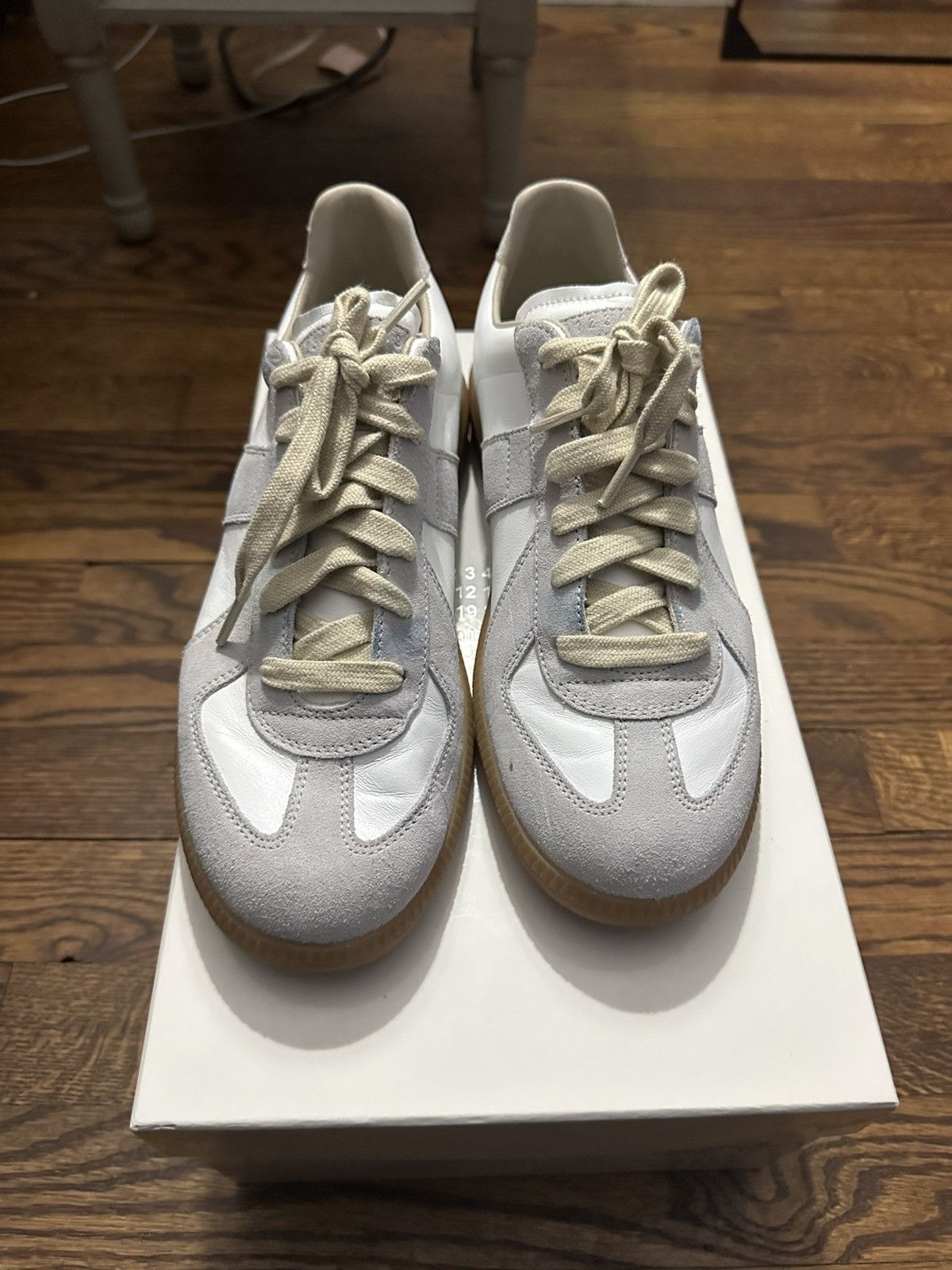 Maison Margiela White Margiela Gats Size US 6 / EU 39 - 1 Thumbnail