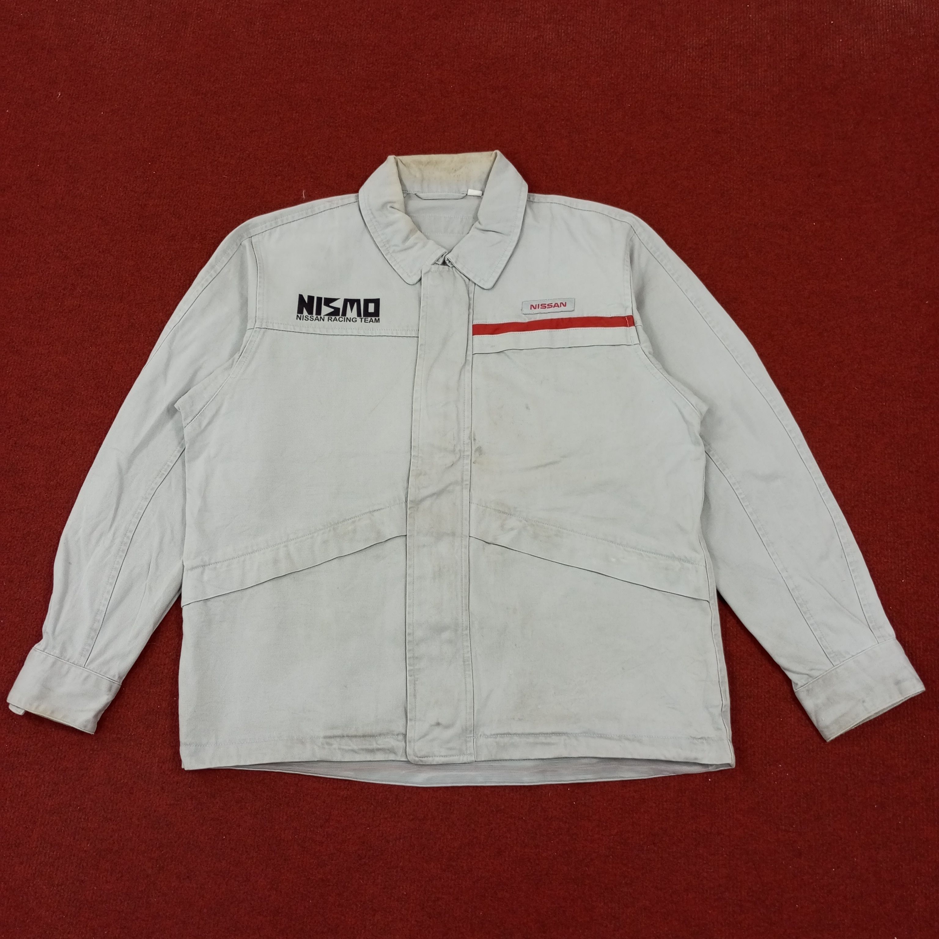 Japanese Brand × Vintage Nismo Nissan Racing Team Motorsports Custom Art Jacket Size US M / EU 48-50 / 2 - 3 Thumbnail