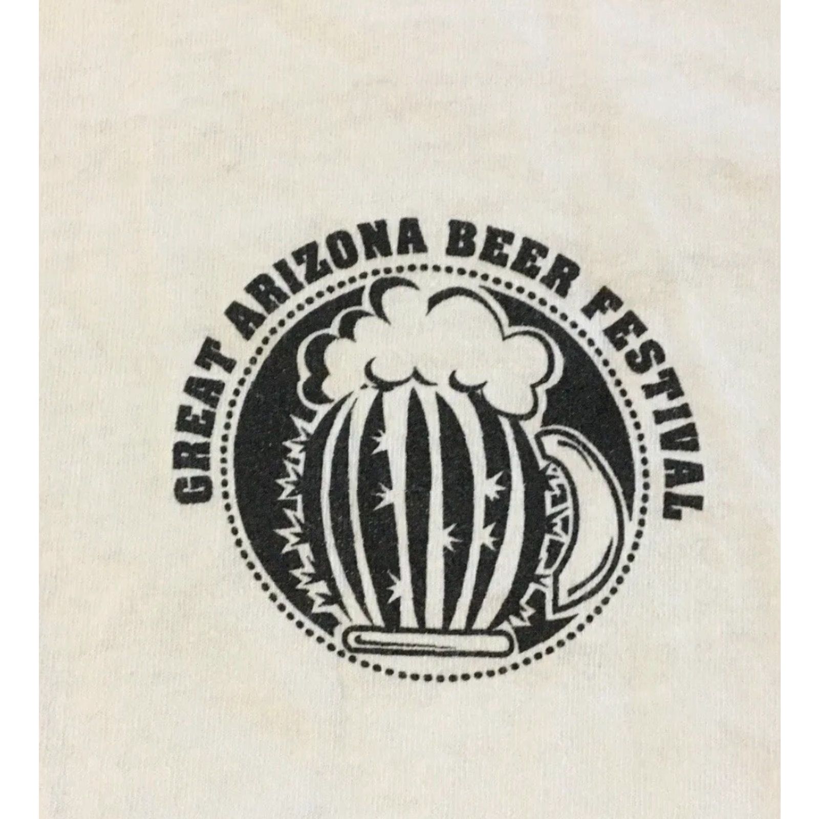 Vintage VINTAGE Arizona Beer Fest Faded Shirt M White Mens T-Shirt 90s Grunge Bar Cowboy Biker Rock USA 80s 90s Size US M / EU 48-50 / 2 - 4 Thumbnail
