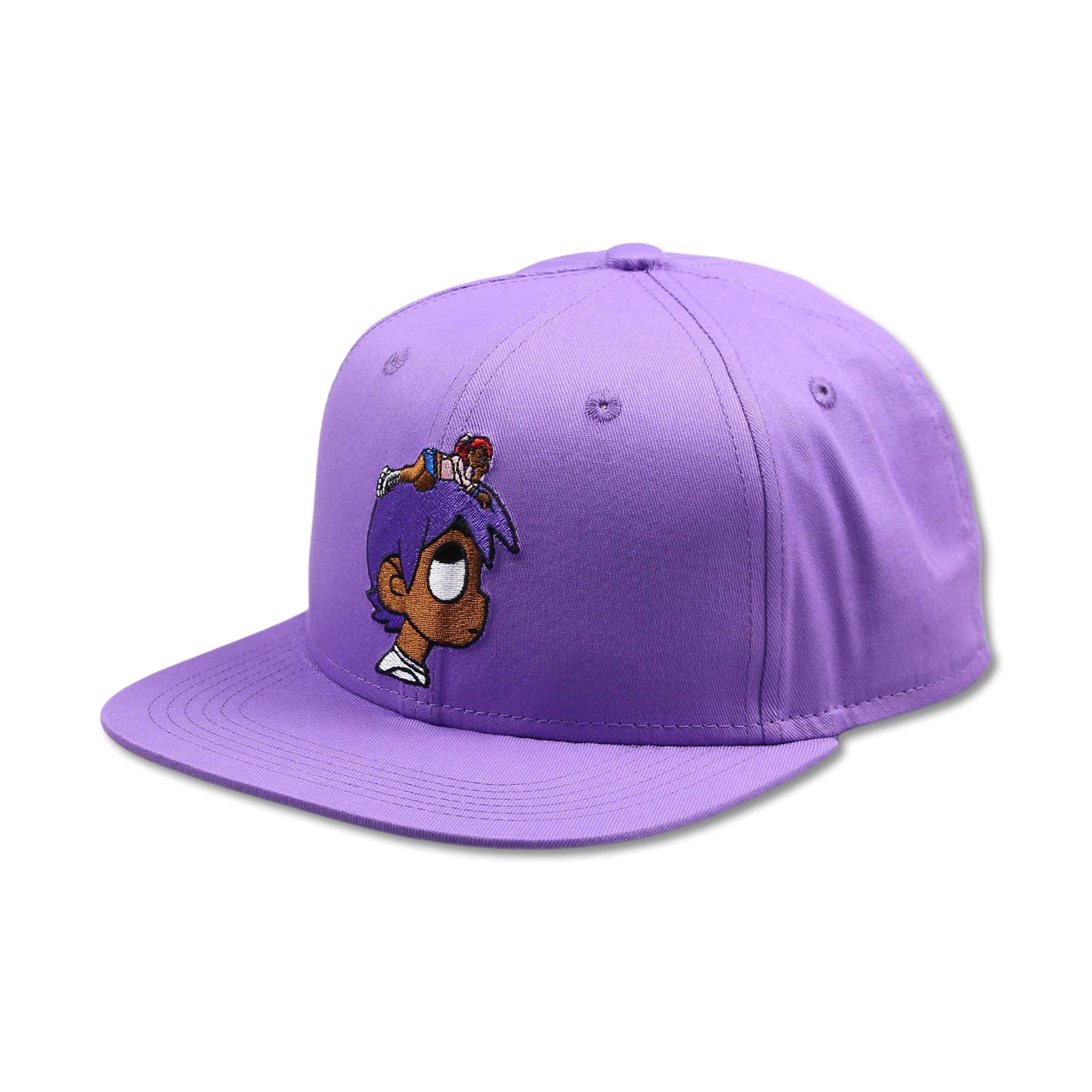 Japanese Brand Lil Uzi Vert Purple Hat Snapback Size ONE SIZE - 2 Thumbnail