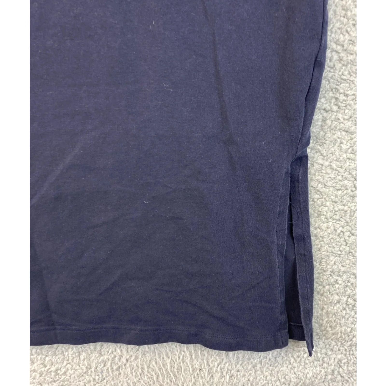 Calvin Klein CALVIN KLEIN Navy Blue T-Shirt Dress Women's Size Large Sleeveless Knee Length Size L / US 10 / IT 46 - 5 Thumbnail