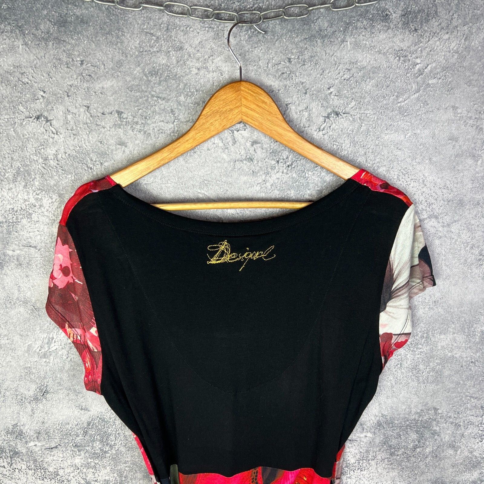 Desigual Desigual Dress Women's Size XL Multicolor Short Sleeve ` Size XL / US 12-14 / IT 48-50 - 7 Thumbnail