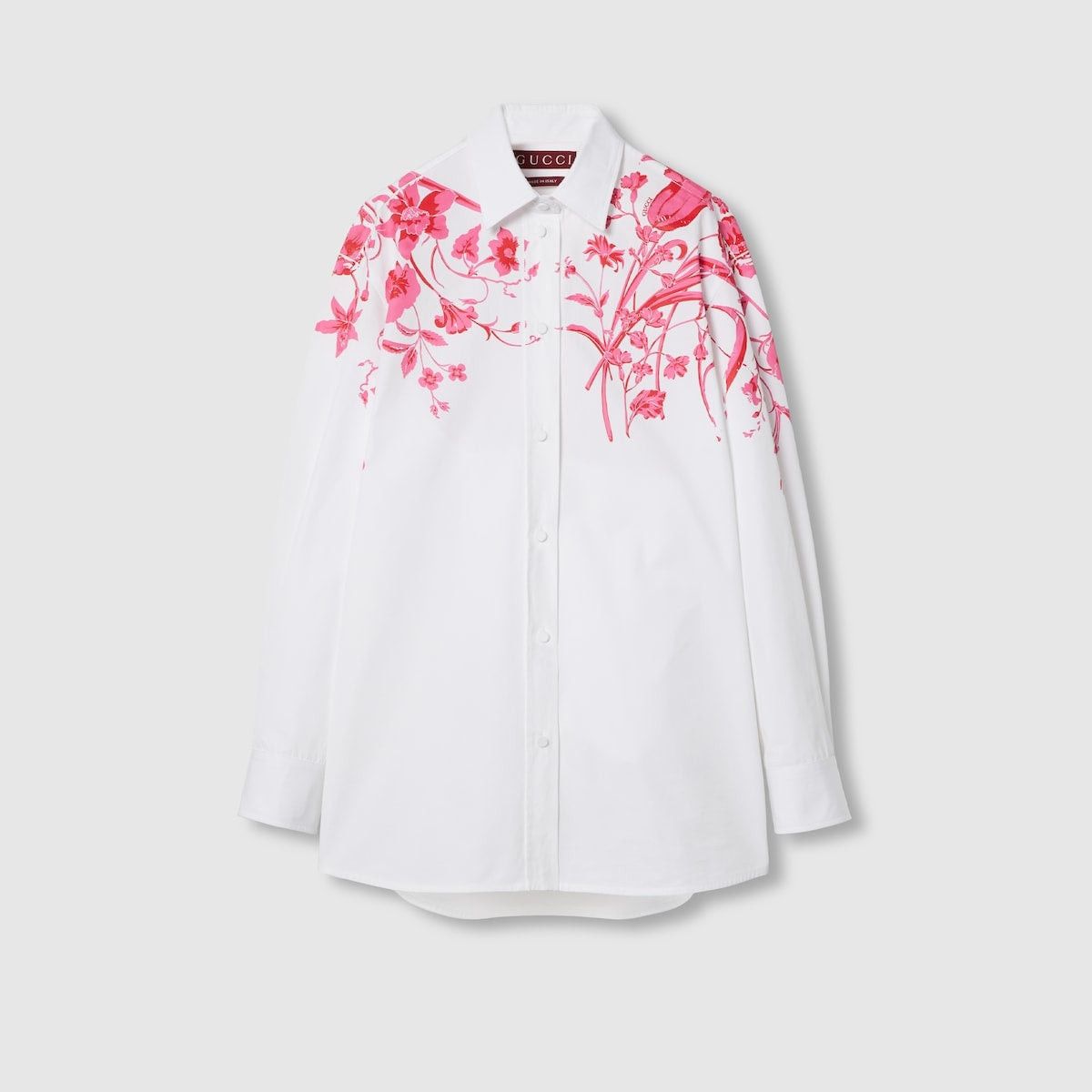 Gucci Gucci Cotton Poplin Shirt SIZE 42 Size ONE SIZE - 1 Thumbnail