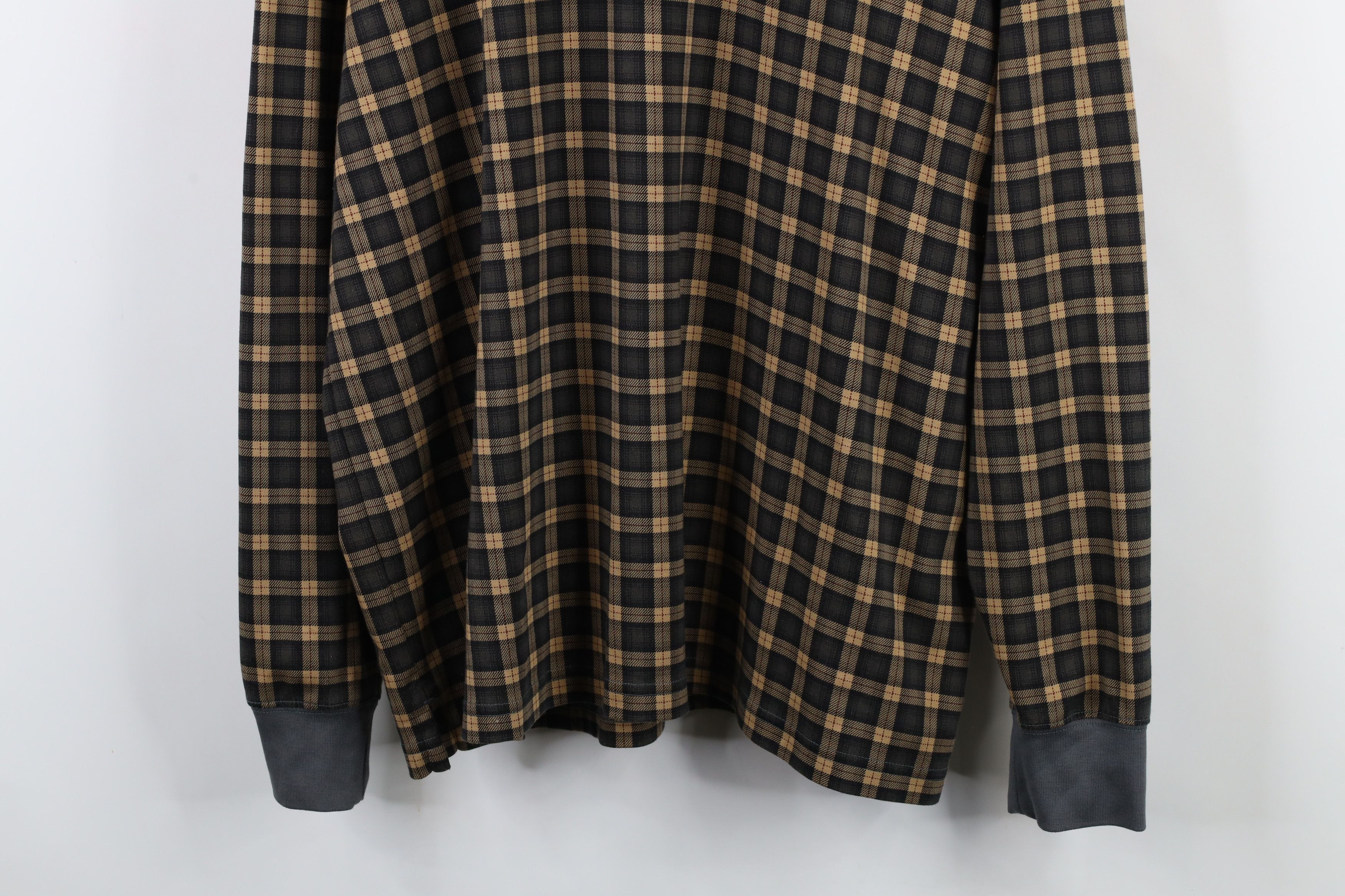Lands' End × Vintage Vintage Y2K Lands End Soft Cotton Touch Long Sleeve Polo Size US XL / EU 56 / 4 - 3 Thumbnail