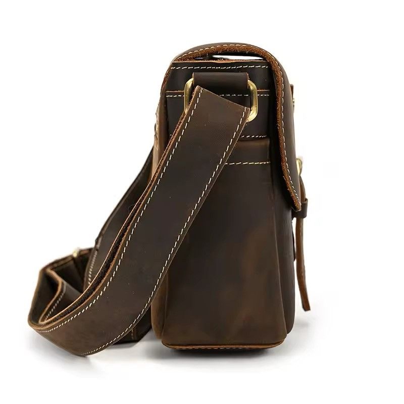 Leather Leather Shoulder Bag Size ONE SIZE - 4 Thumbnail