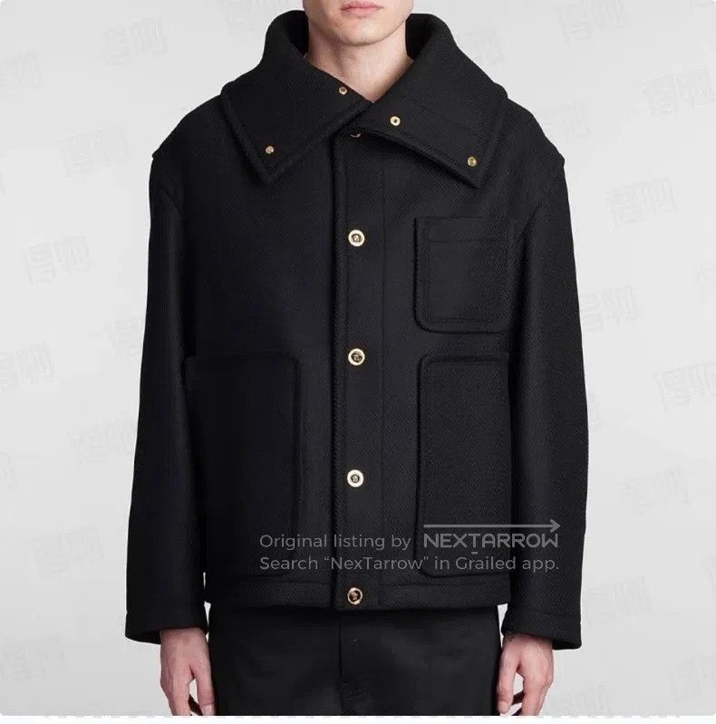 Versace Versace Wool and cashmere jacket coat Size US L / EU 52-54 / 3 - 8 Thumbnail