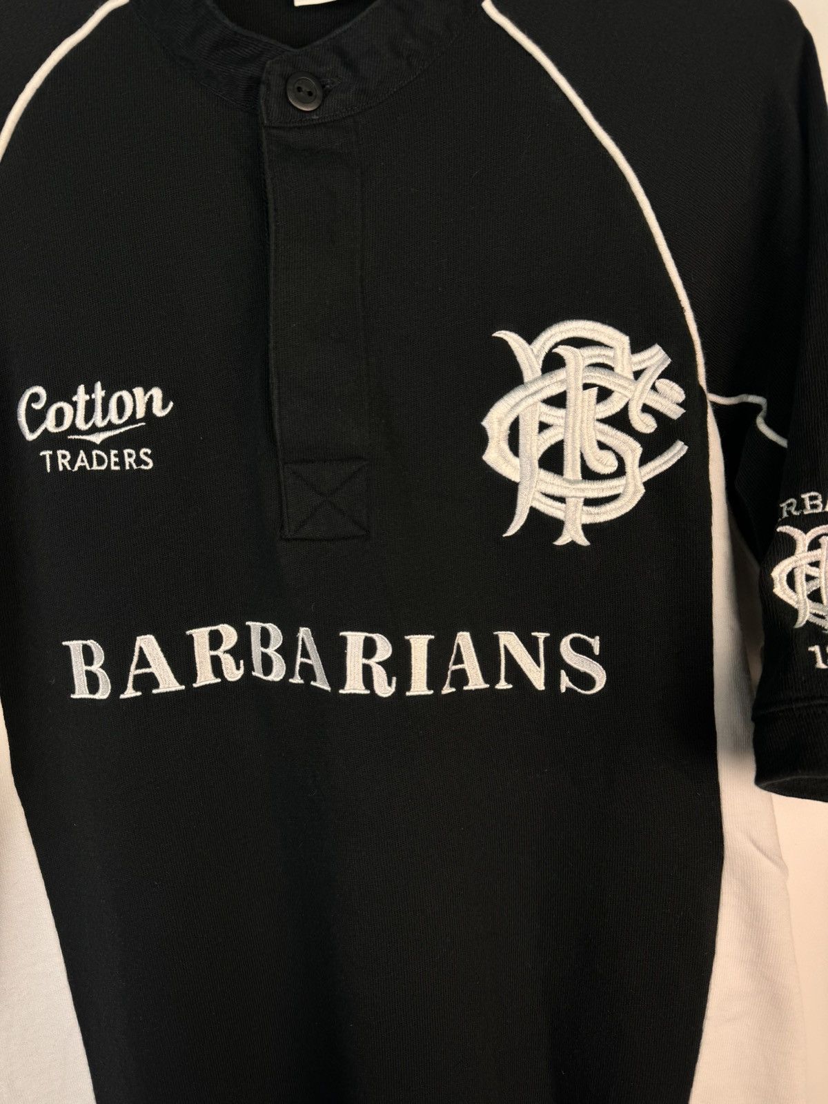 Cotton Traders 2010-12 BARBARIANS RUGBY TRAINING SHIRT Size US M / EU 48-50 / 2 - 3 Thumbnail