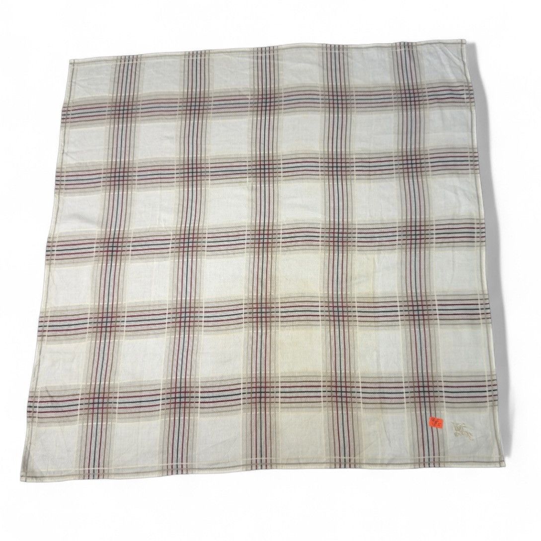Vintage 🔥 Burberry Handkerchief | Neckerchief | Bandana | Size ONE SIZE - 3 Thumbnail