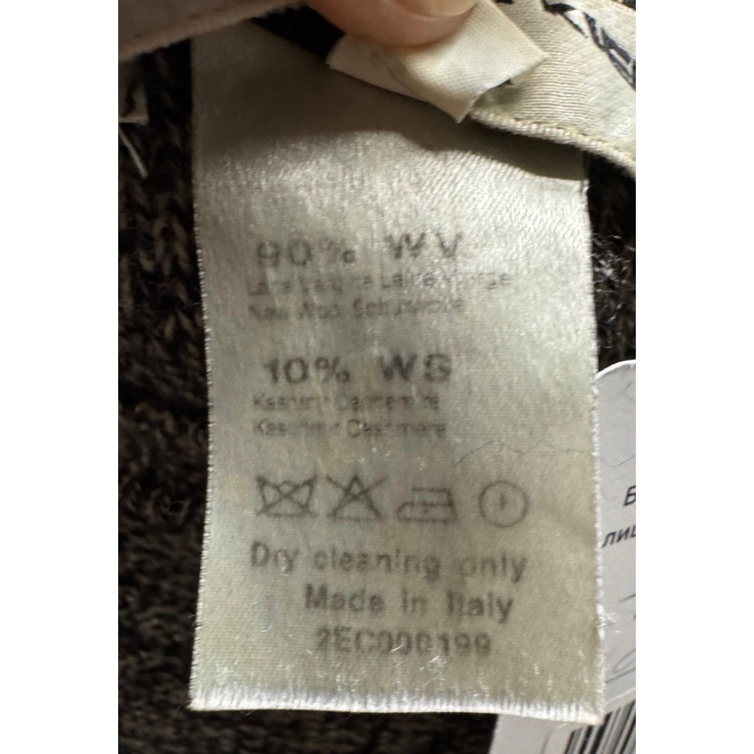Sonia Rykiel Sonia Rykiel Brown Crystal Wool Cashmere Sweater Sz.36 Size XS / US 0-2 / IT 36-38 - 5 Thumbnail