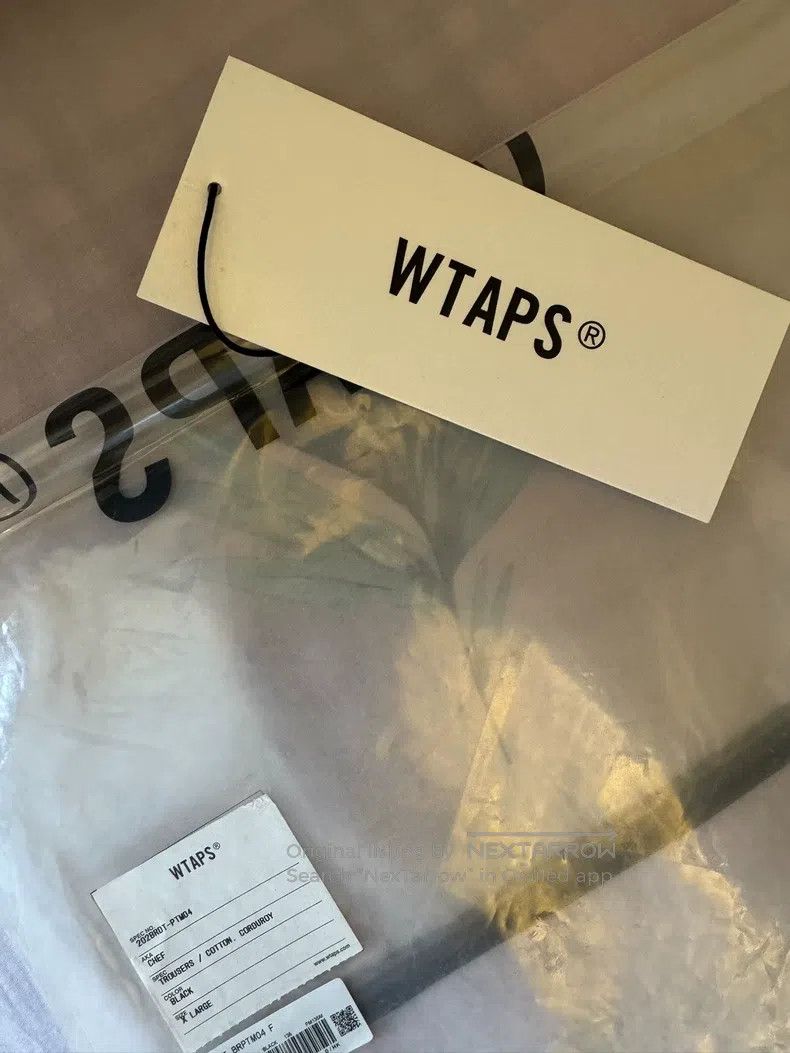 Wtaps Wtaps size 4 Black corduroy pants Size US 41 - 5 Thumbnail