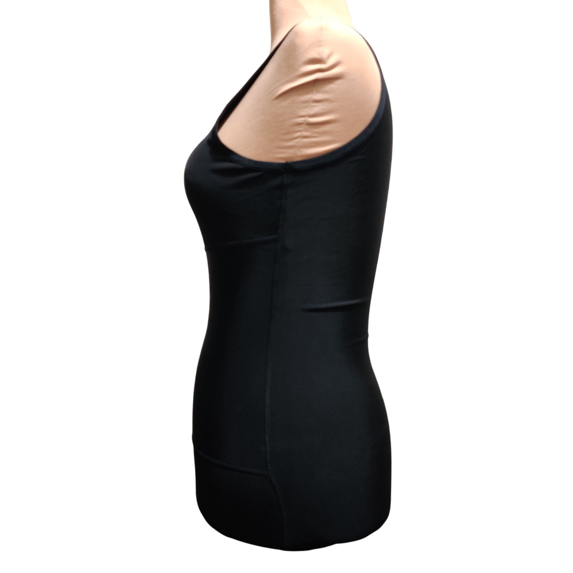 Other LGTFY XL Womens Top Black Shaping Tank Scoop Neck Stretch Co Size ONE SIZE - 4 Thumbnail