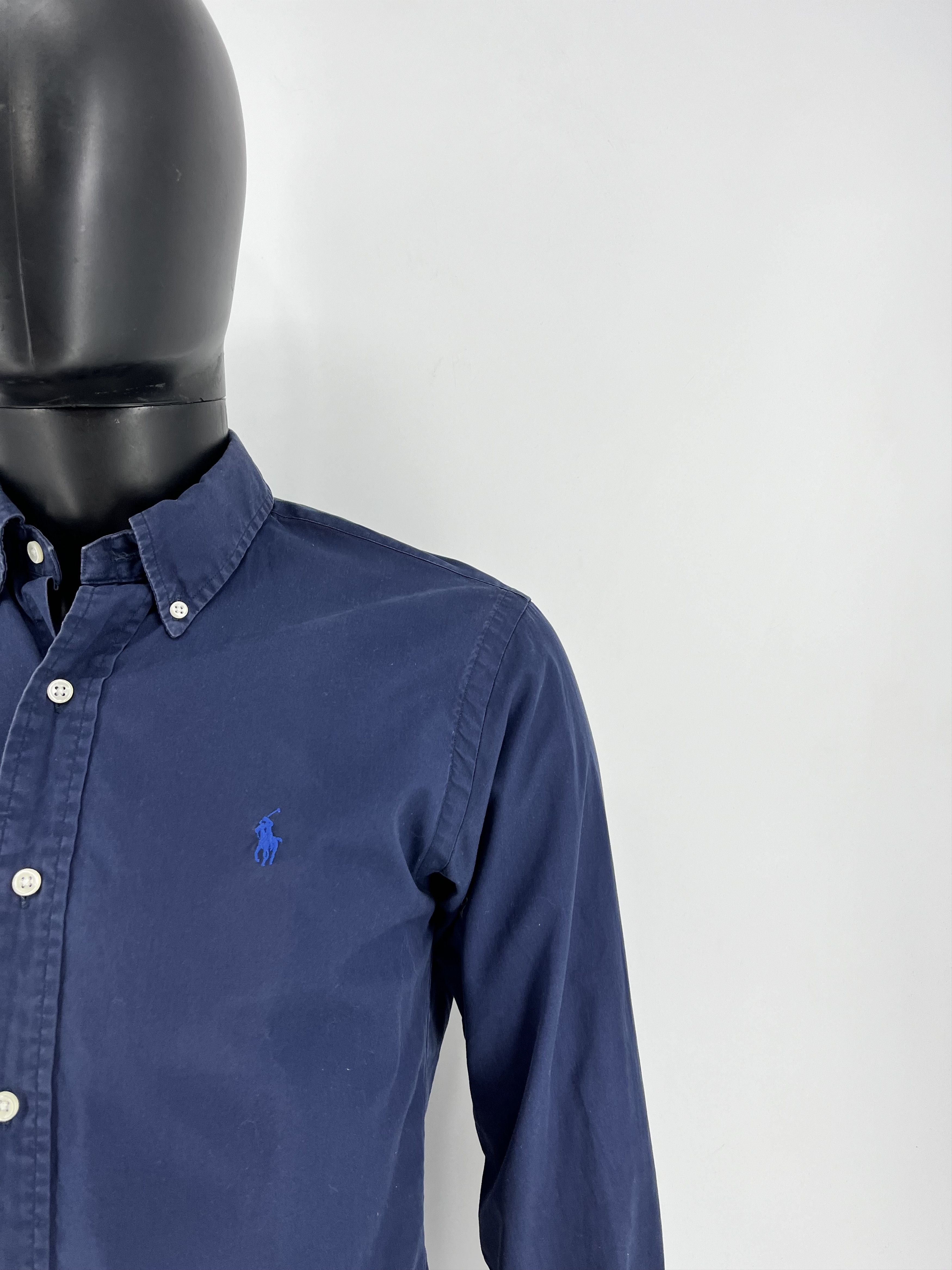 Polo Ralph Lauren Vintage Navy Shirt Polo Ralph Lauren Size M Rare Size US M / EU 48-50 / 2 - 6 Thumbnail