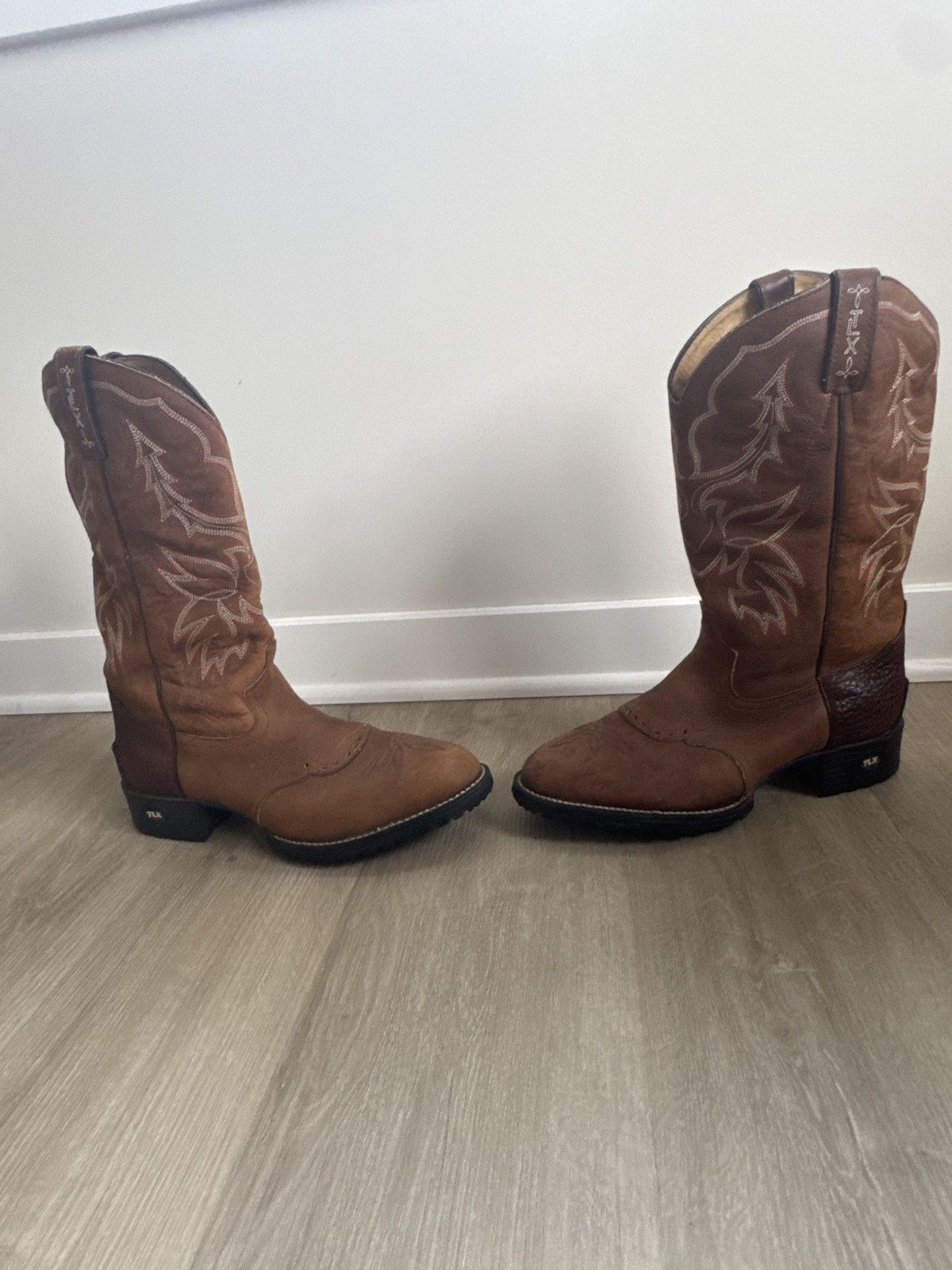 Tony Lama × Vintage Tony Lama Work Boots Size US 10 / EU 43 - 2 Thumbnail