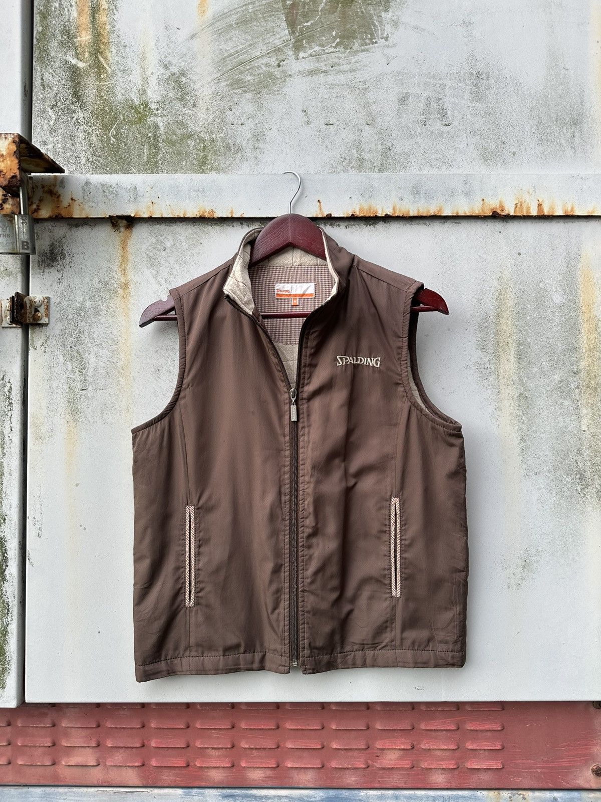Spalding 👹Spalding Brown Vests Size US M / EU 48-50 / 2 - 1 Thumbnail