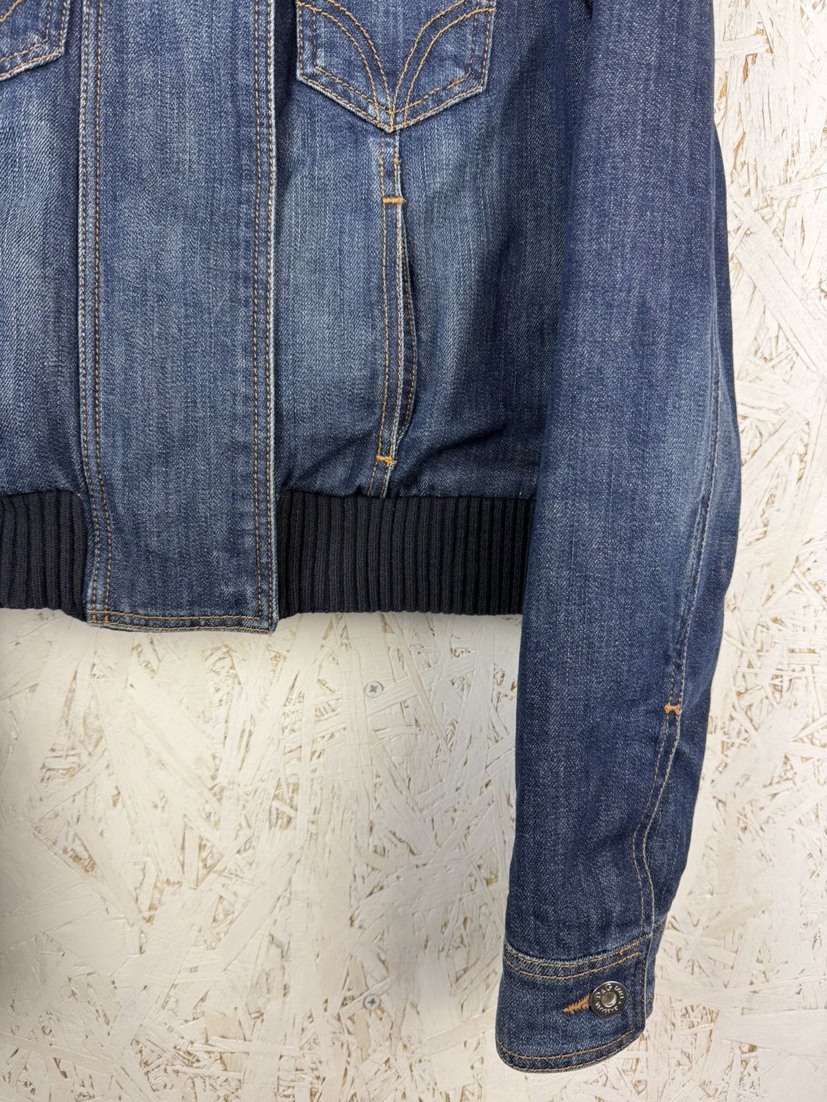 Dolce & Gabbana Dolce & Gabbana Zippered Denim Jacket In Blue Size 42 Size M / US 6-8 / IT 42-44 - 4 Thumbnail