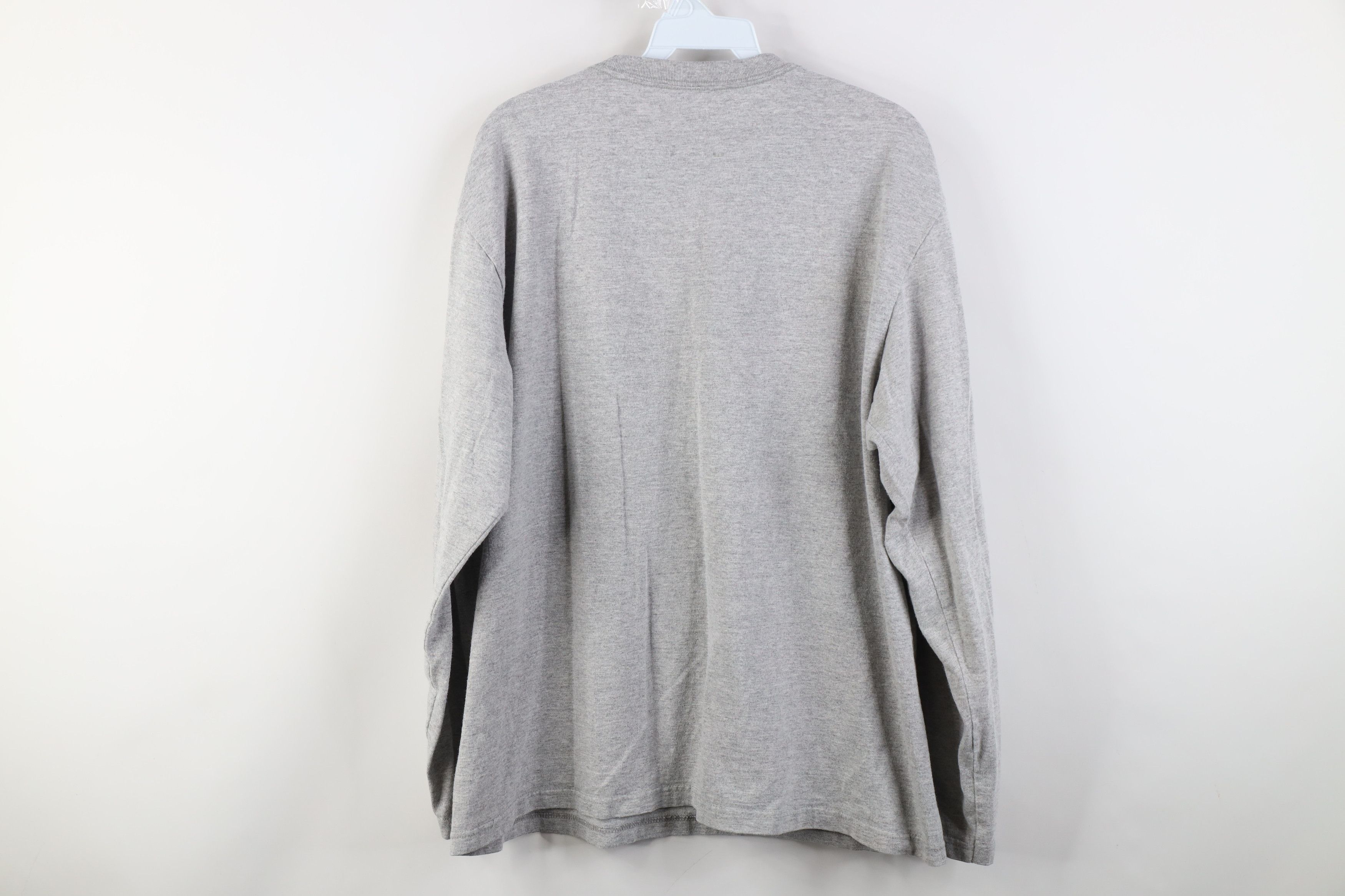 Nautica Vintage 90s Nautica Military Flag Long Sleeve T-Shirt Gray Size US M / EU 48-50 / 2 - 10 Thumbnail
