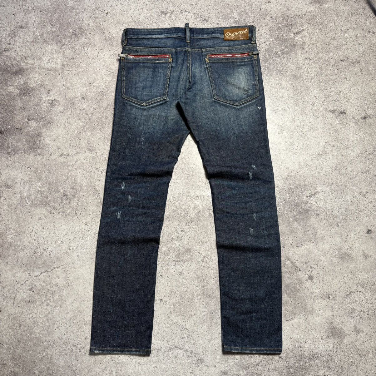 Dsquared2 Dsquared2 Distressed Slim Fit Jeans Size US 32 / EU 48 - 8 Thumbnail