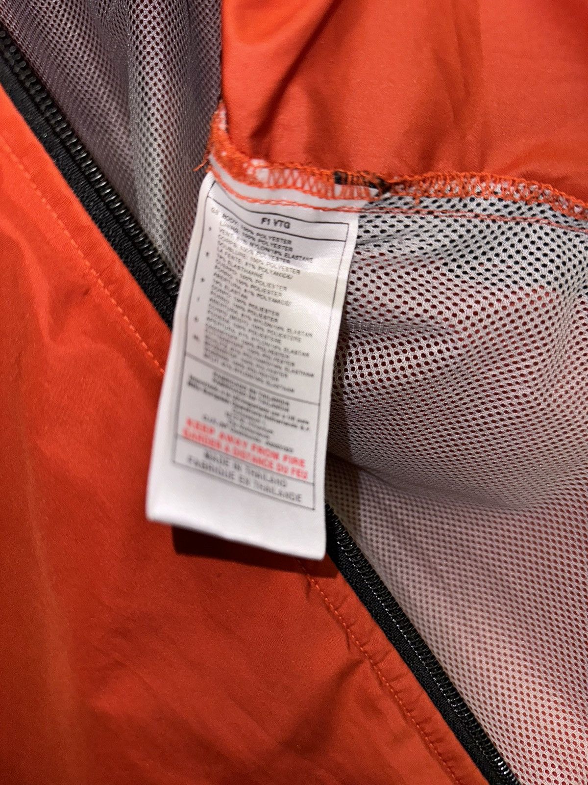 Nike × Vintage Nike vintage track jacket orange swoosh Size US M / EU 48-50 / 2 - 14 Thumbnail