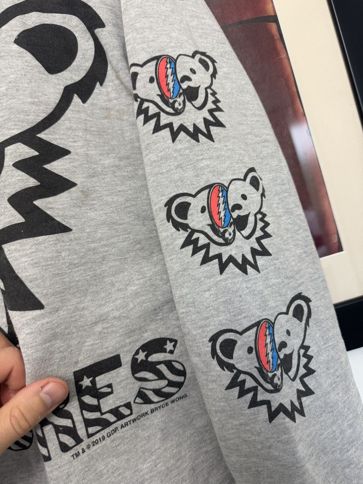 Pleasures Pleasures x Grateful Dead Zip Hoodie Rock Band Streetwear Size US S / EU 44-46 / 1 - 5 Thumbnail