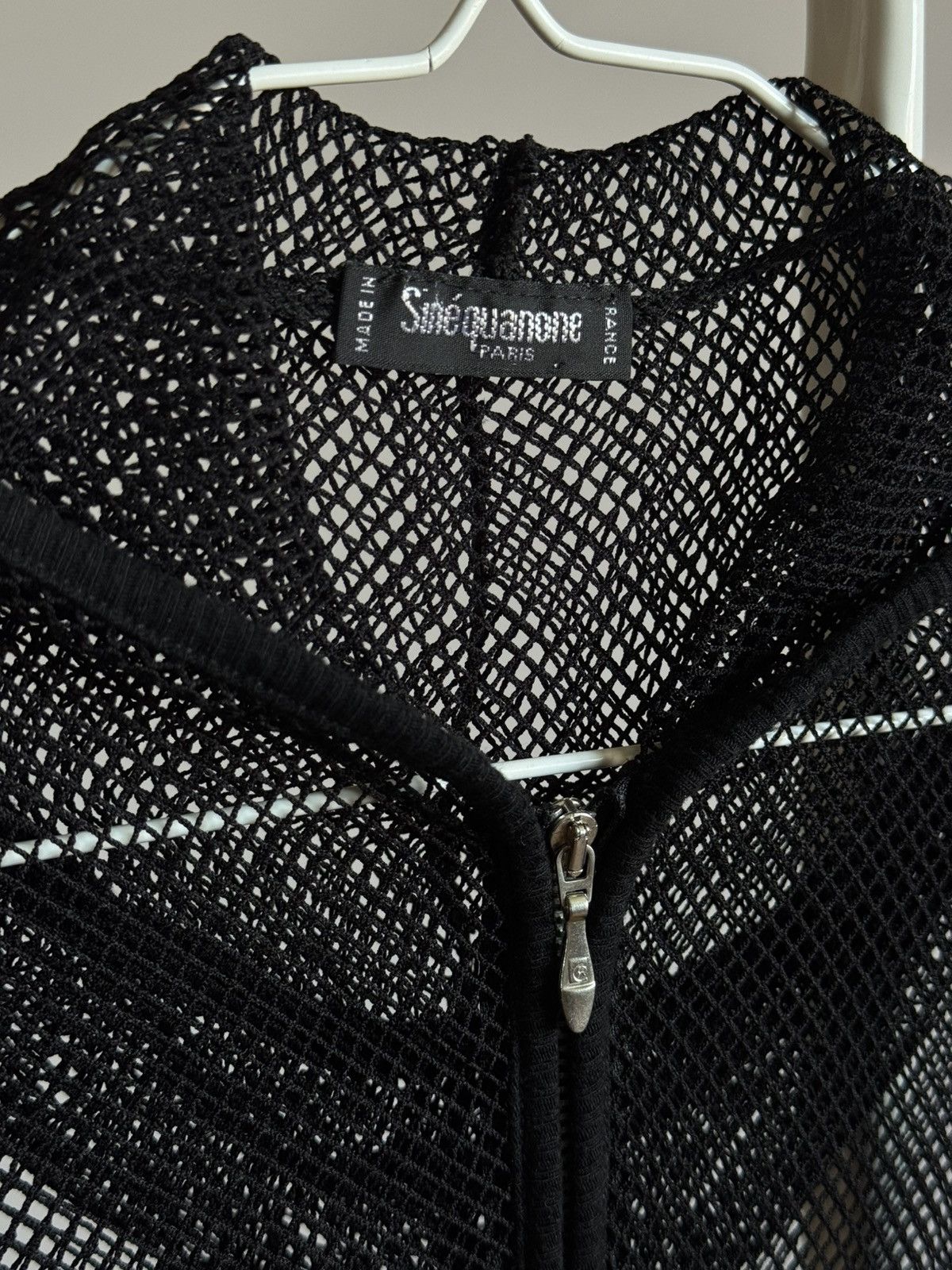 Other Sinequanone Paris Mesh Zip Hoodie Y2K balenciaga style Size S / US 4 / IT 40 - 2 Thumbnail