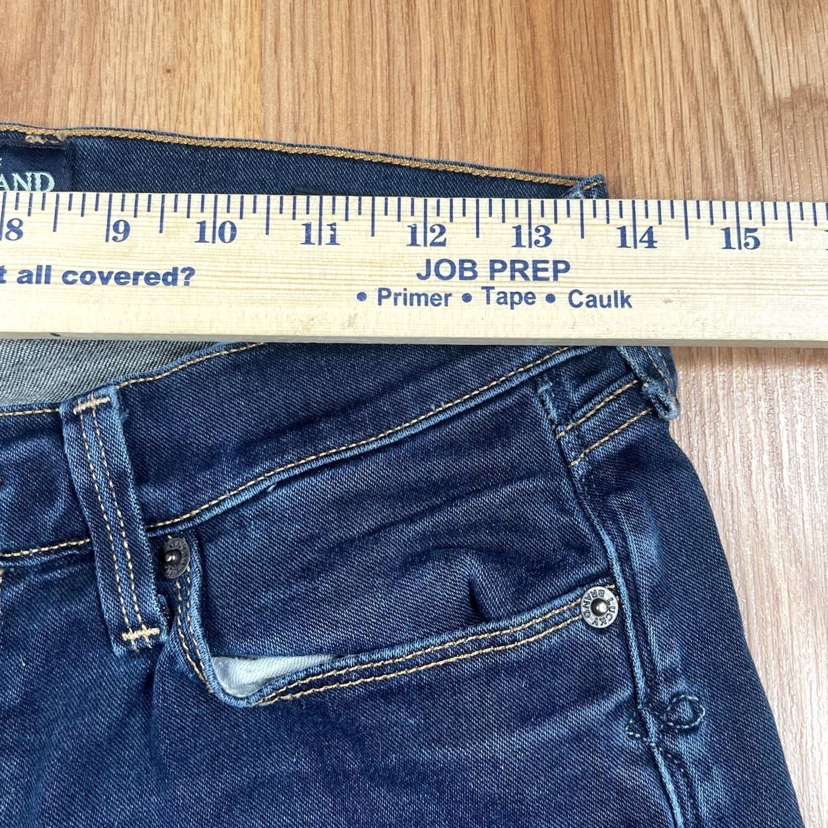 Lucky Brand Lucky Brand Jeans Womens 6/28 Regular Sofia Skinny Stretch Mid Rise Blue Denim Size 28" / US 6 / IT 42 - 4 Thumbnail