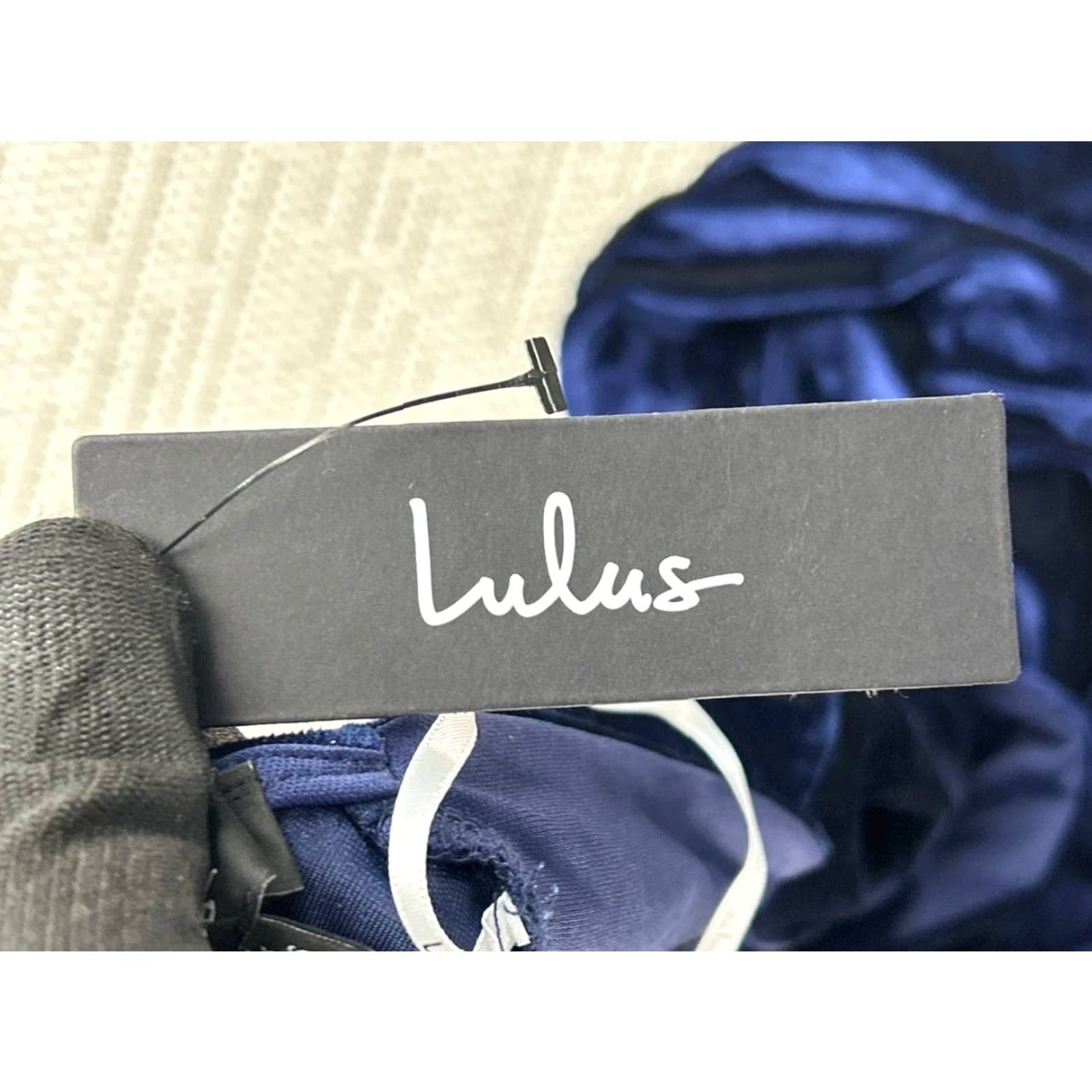 Lulus Lulus Dress Womens Small Blue Velvet Blouson Midi New - Blouson, Velvet, Midi, Blue, Formal, Party - Women - S Size S / US 4 / IT 40 - 4 Thumbnail