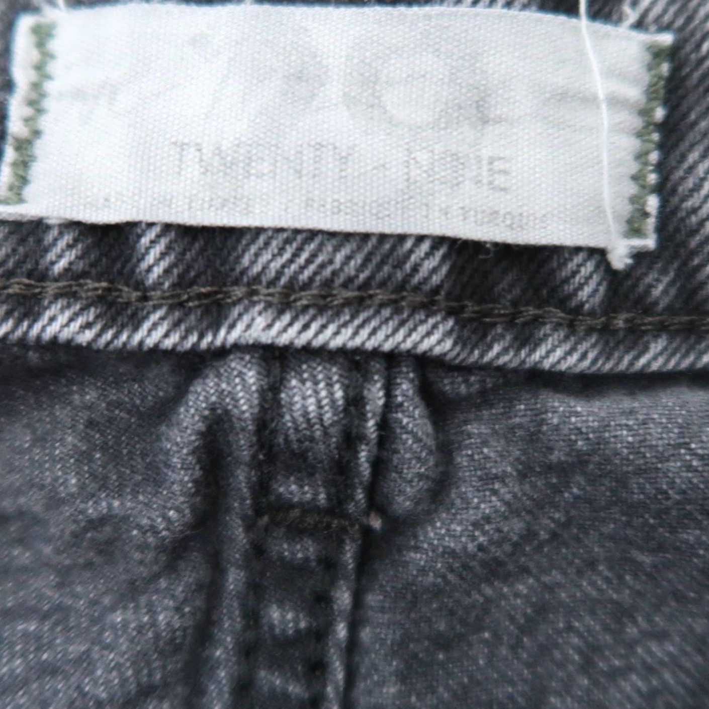 Free People Free People We The Free faded black high rise straight leg mom jeans 29 Size 29" - 4 Thumbnail